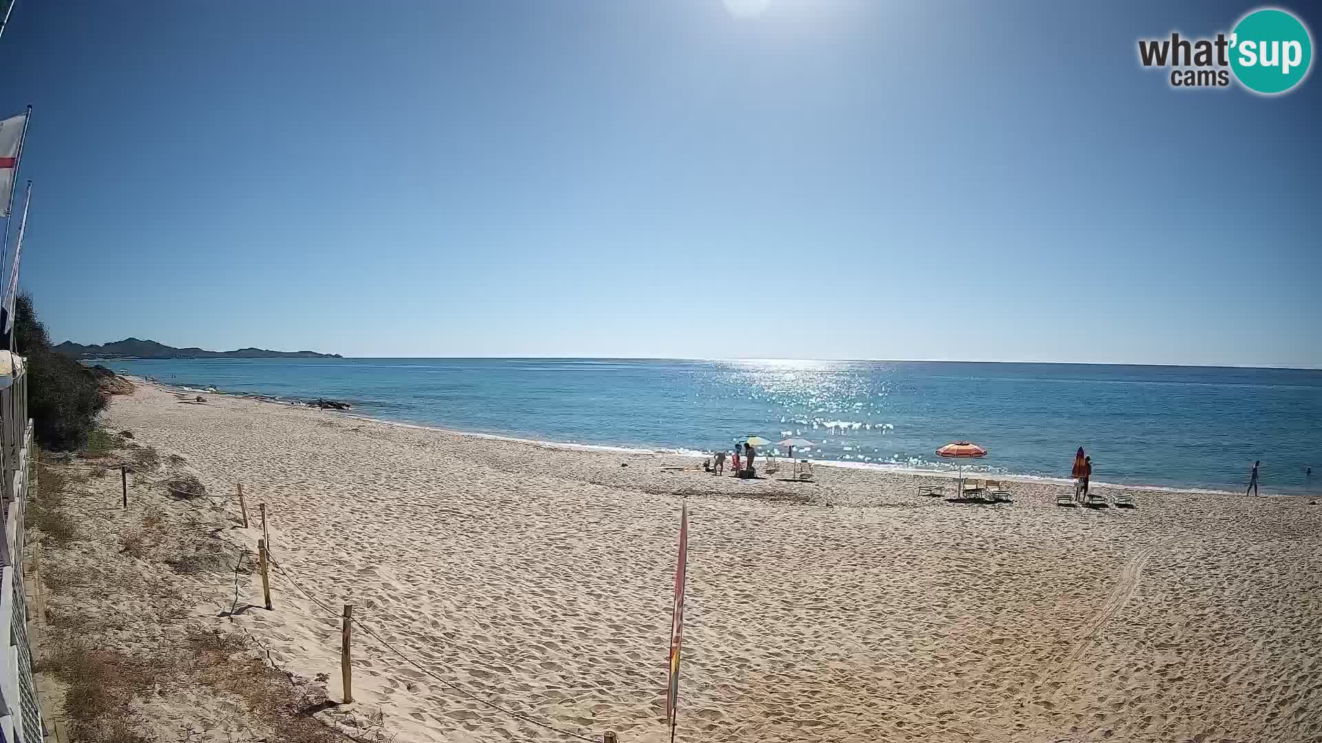 Webcam Piscina Rei – Liveblick auf Costa Rei in Muravera