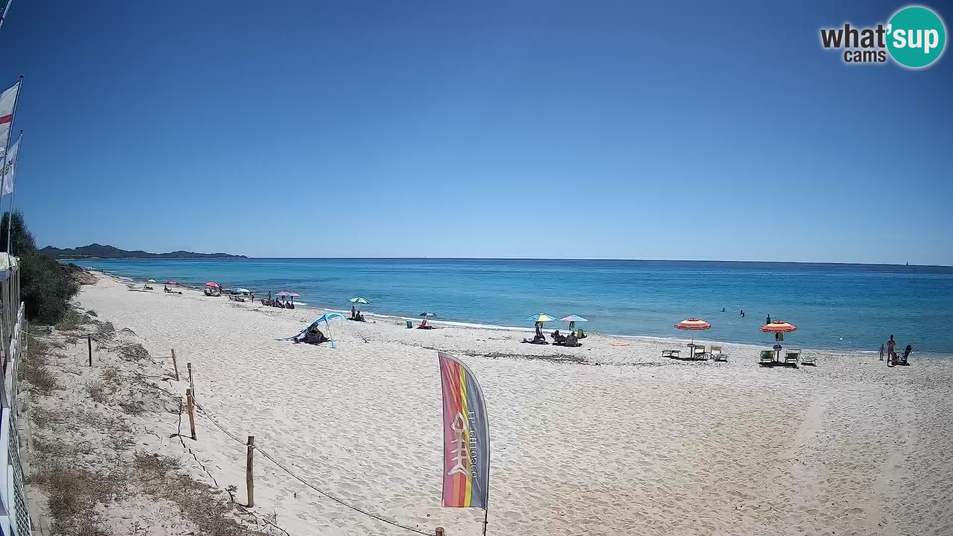 Webcam Piscina Rei – Vista en directo desde Costa Rei, Muravera