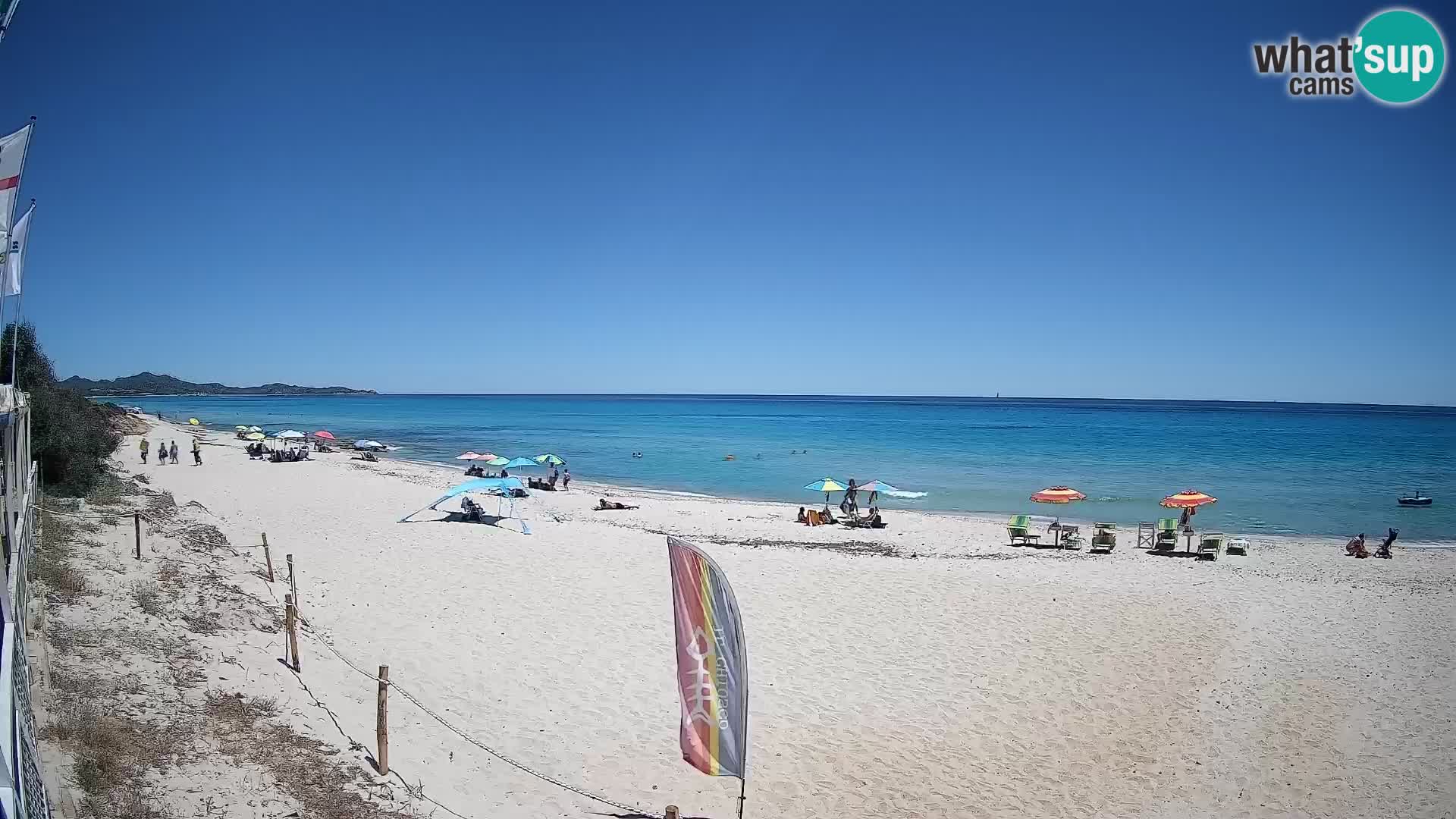 Webcam Piscina Rei – Live View from Costa Rei, Muravera