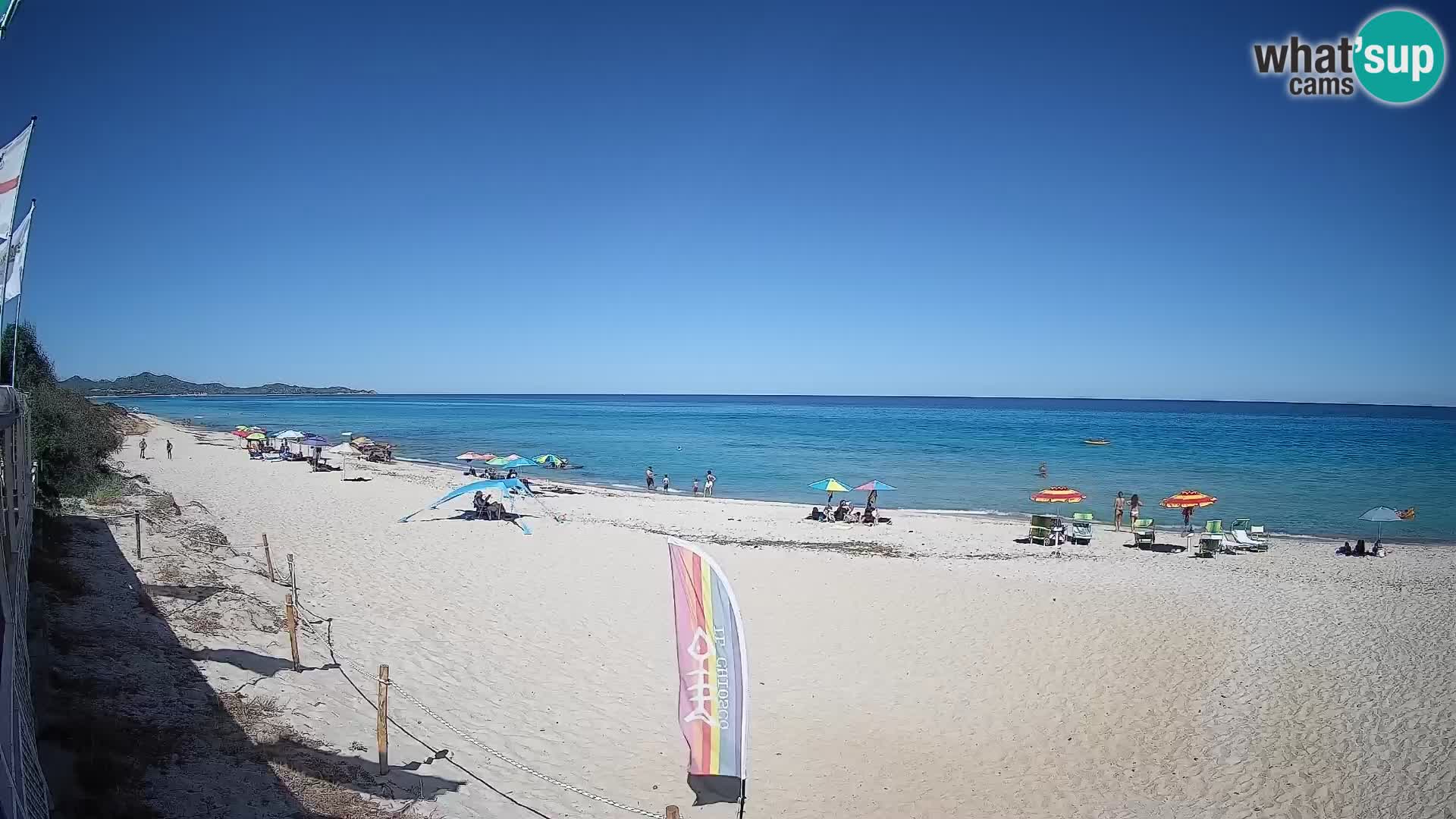 Webcam Piscina Rei – Vista en directo desde Costa Rei, Muravera