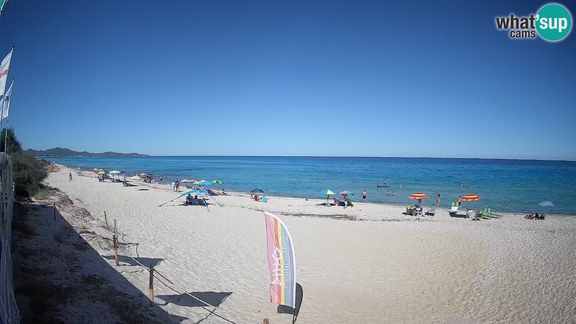 Webcam Piscina Rei – Liveblick auf Costa Rei in Muravera