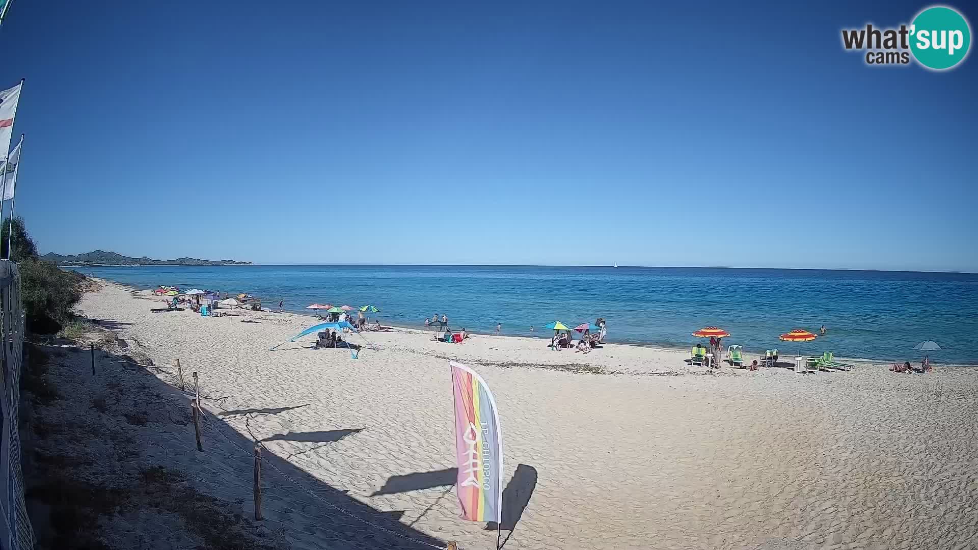 Web kamera Piscina Rei – Pogled uživo iz Costa Rei, Muravera