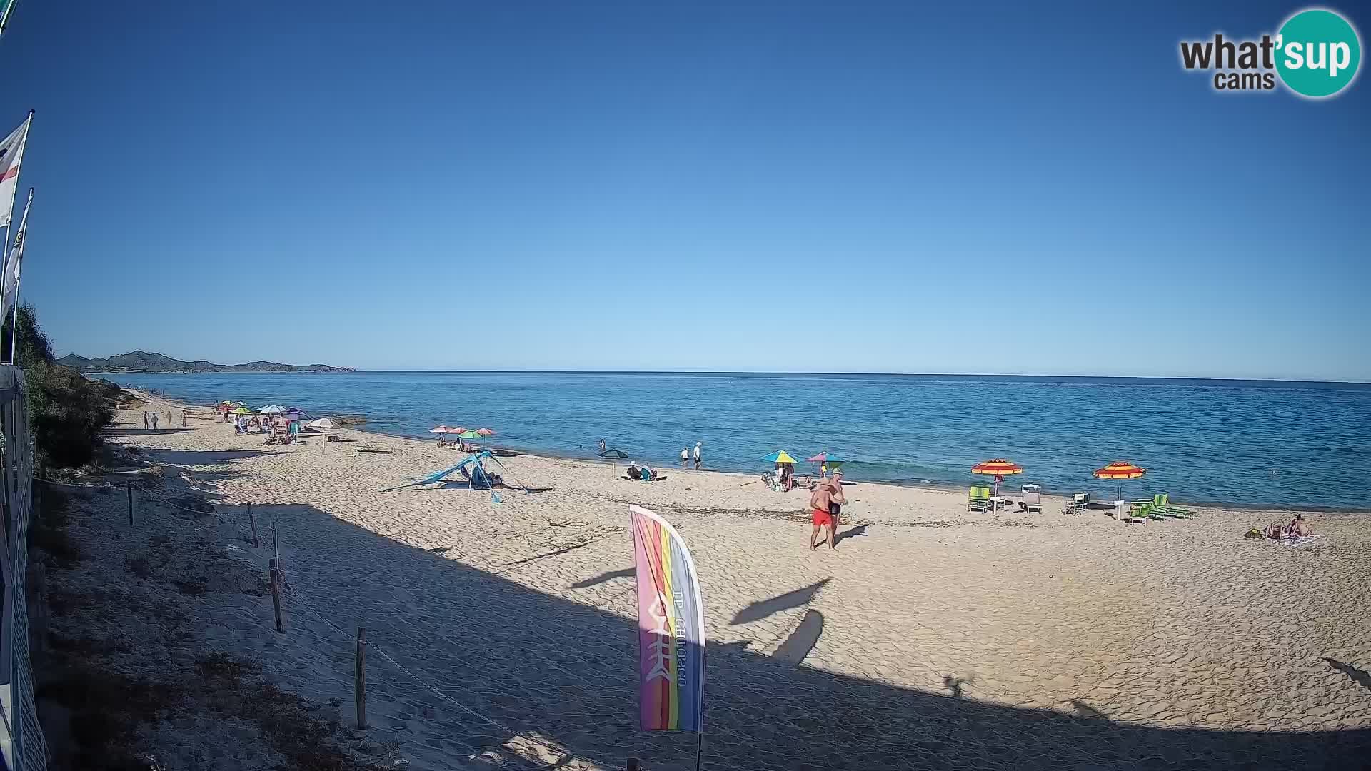 Webcam Piscina Rei – Vue en direct depuis Costa Rei, Muravera