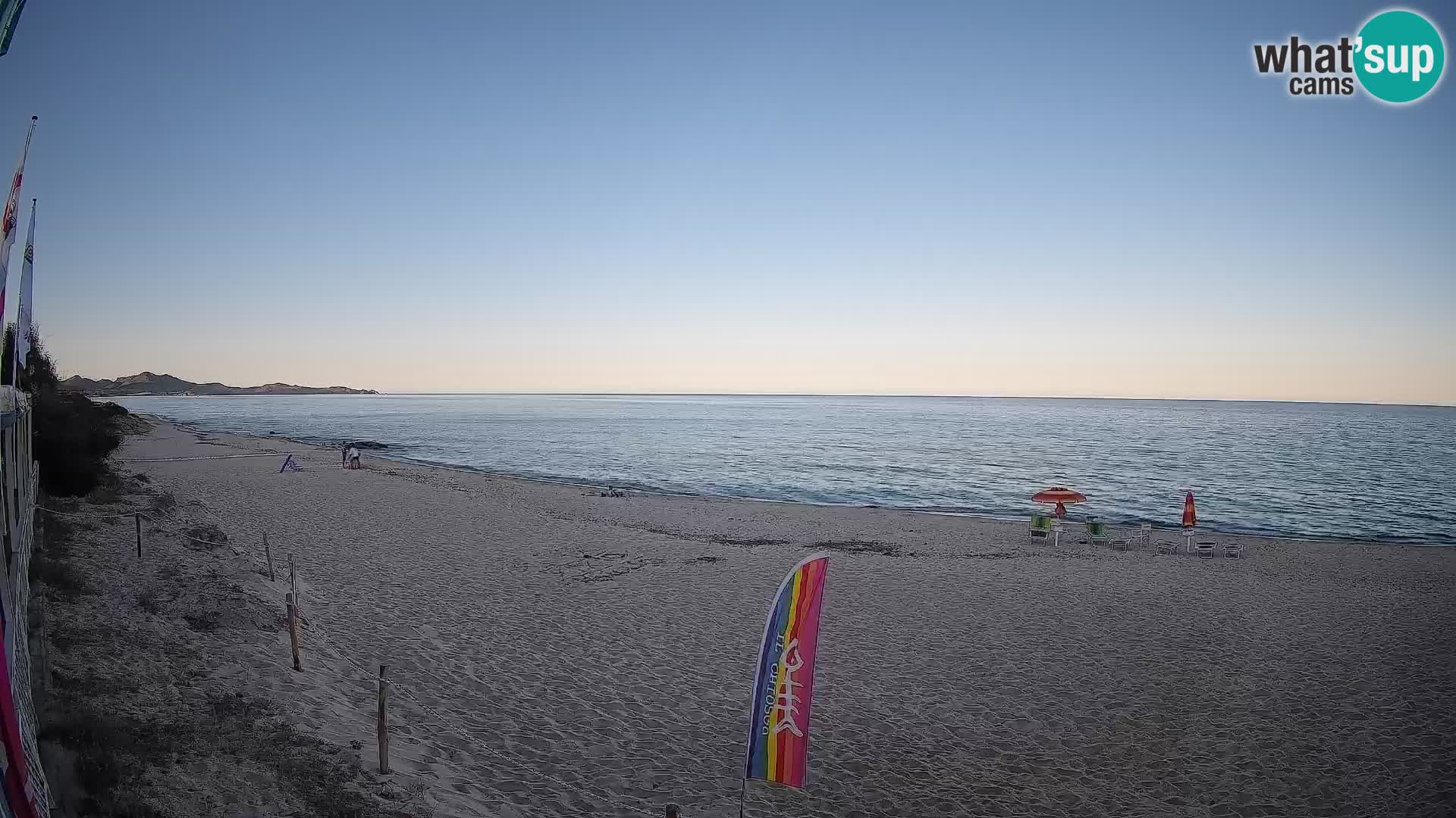Webcam Piscina Rei – Vista en directo desde Costa Rei, Muravera