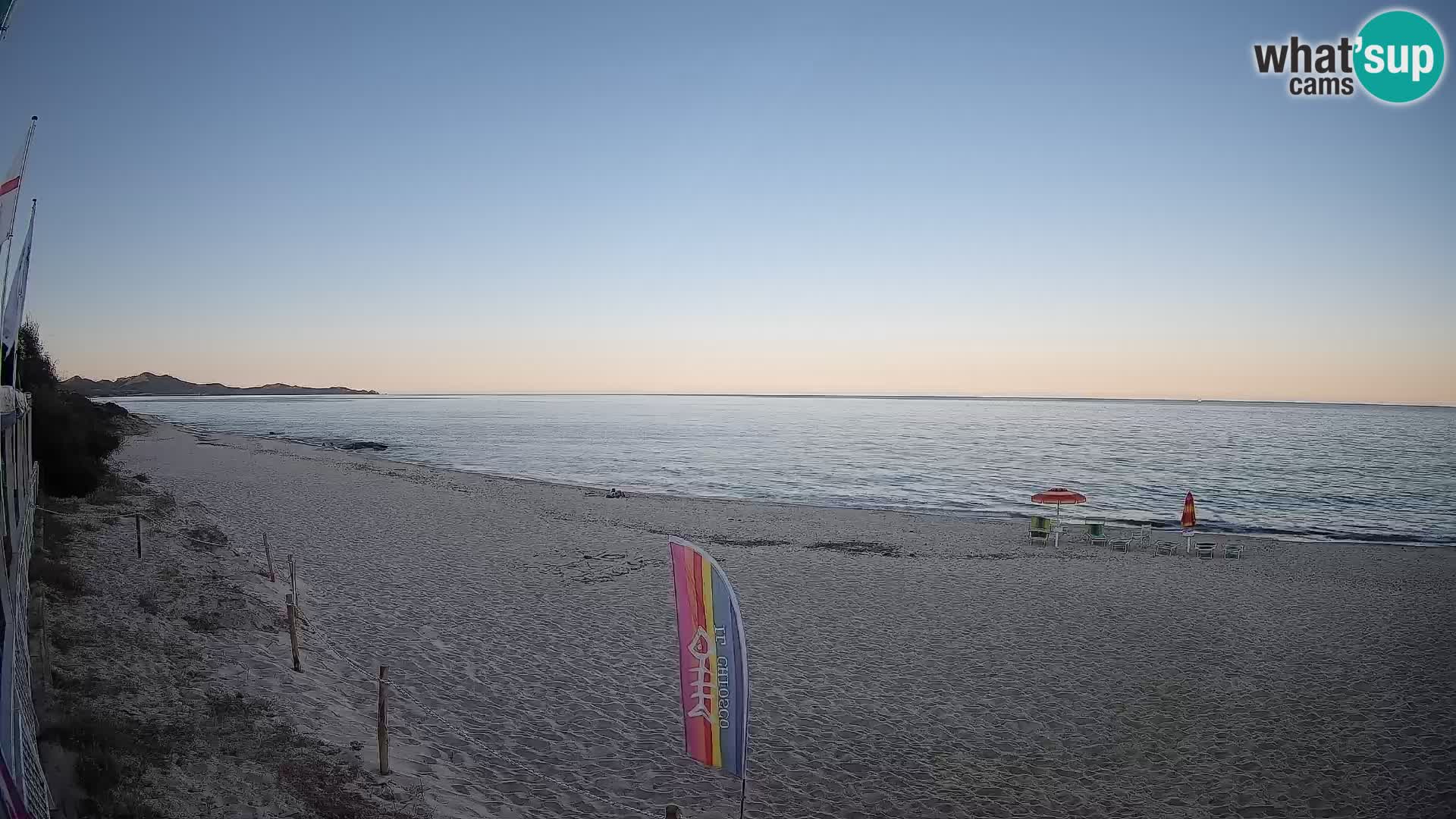 Webcam Piscina Rei – Vista live da Costa Rei, Muravera