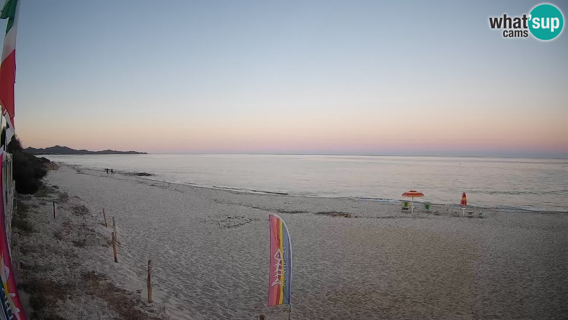 Webcam Piscina Rei – Vista en directo desde Costa Rei, Muravera