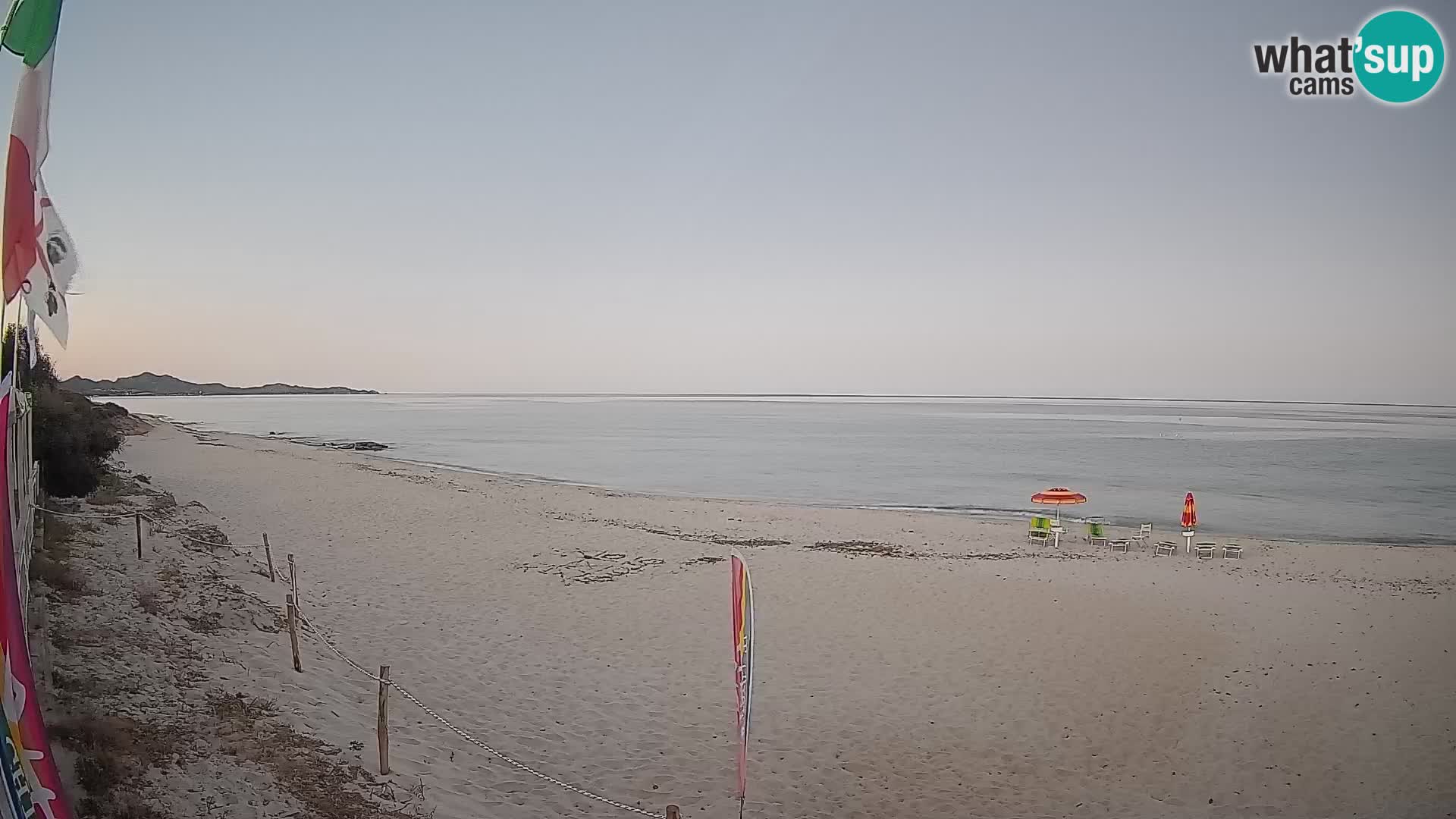 Webcam Piscina Rei – Vista live da Costa Rei, Muravera