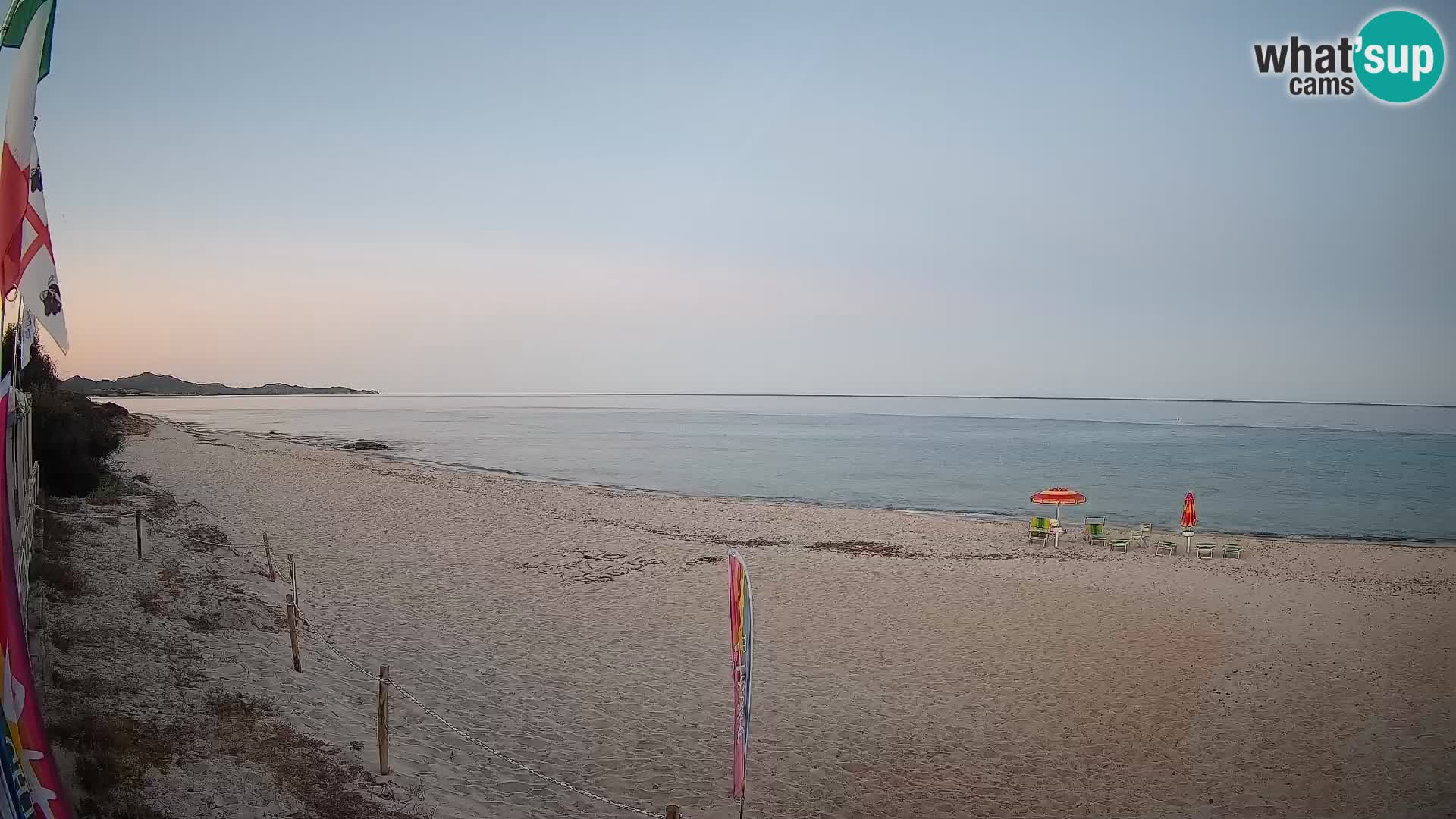 Webcam Piscina Rei – Vista live da Costa Rei, Muravera