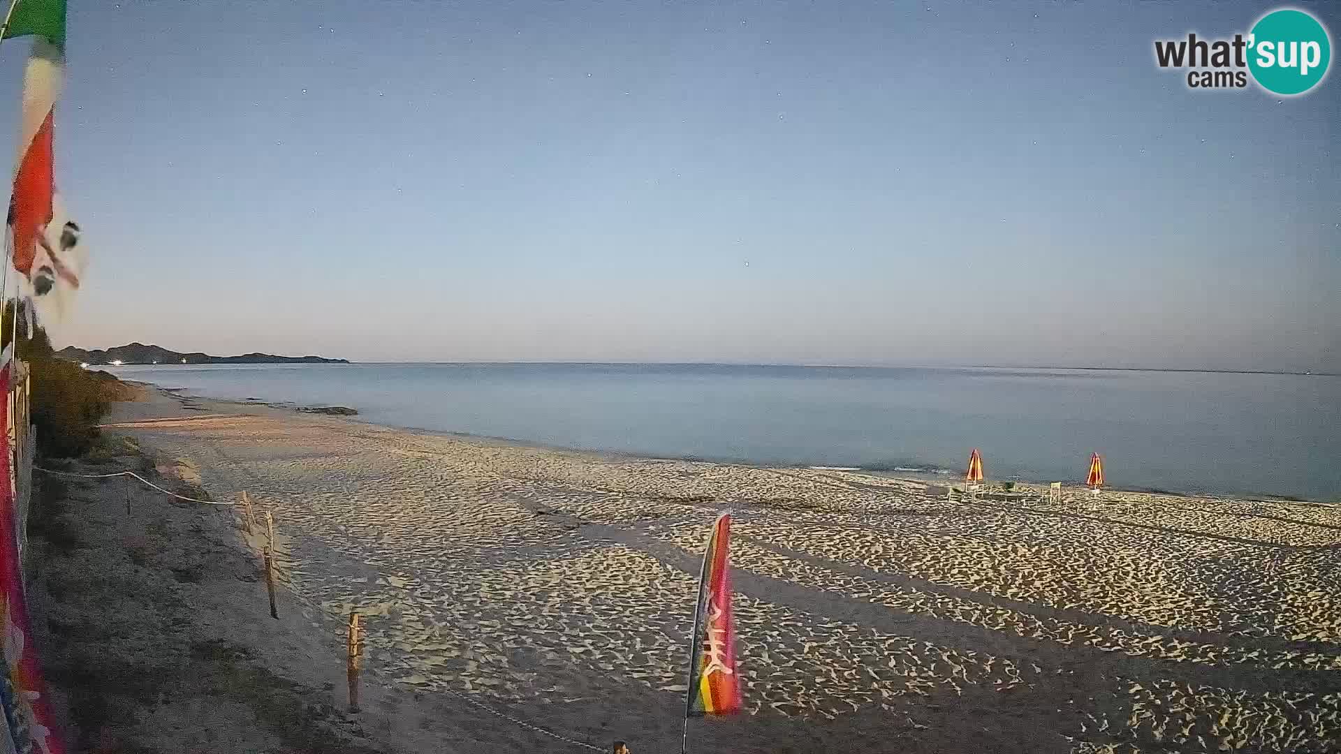 Webcam Piscina Rei – Vista en directo desde Costa Rei, Muravera