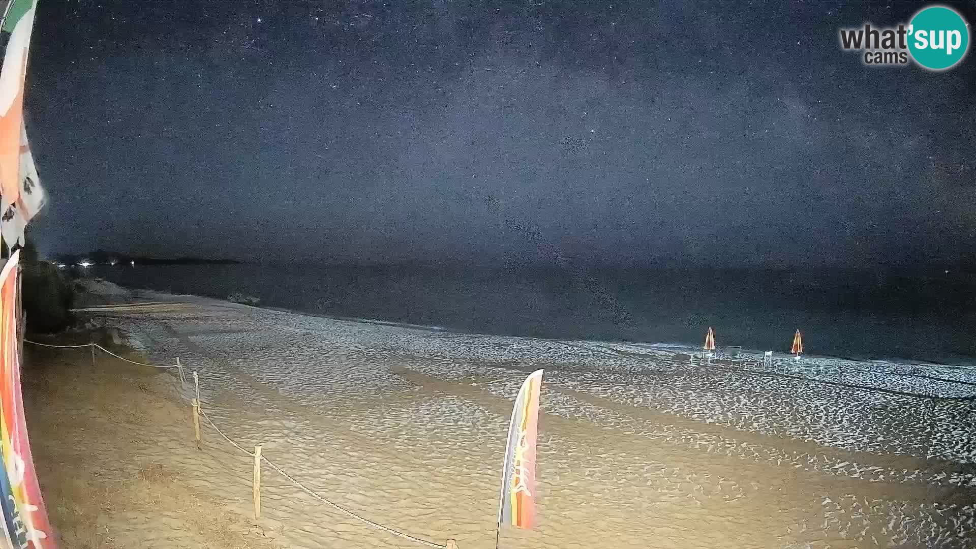 Webcam Piscina Rei – Vista live da Costa Rei, Muravera