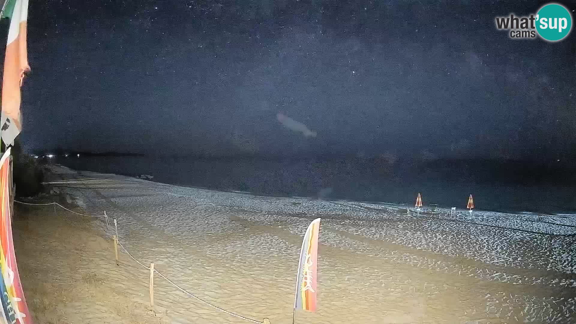 Webcam Piscina Rei – Vista live da Costa Rei, Muravera