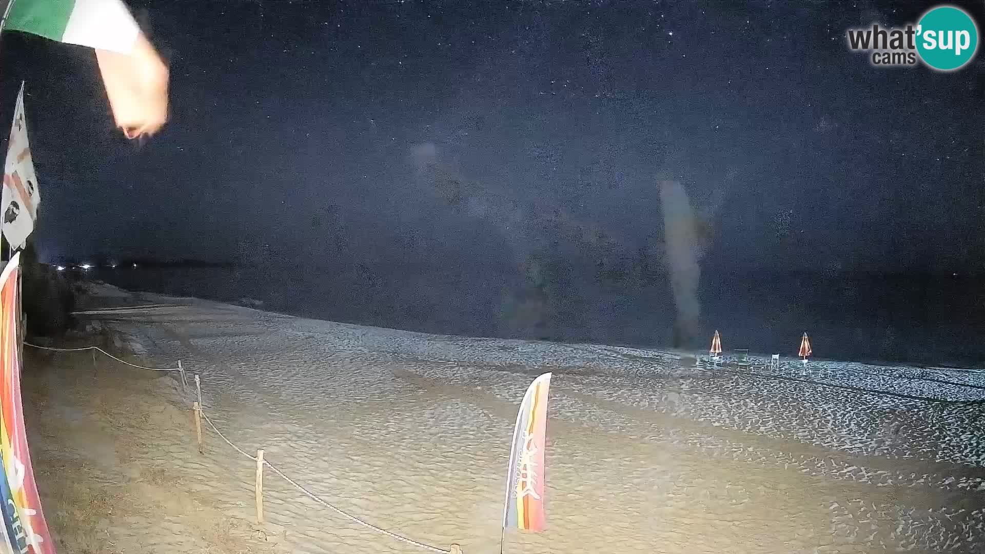 Webcam Piscina Rei – Vista live da Costa Rei, Muravera