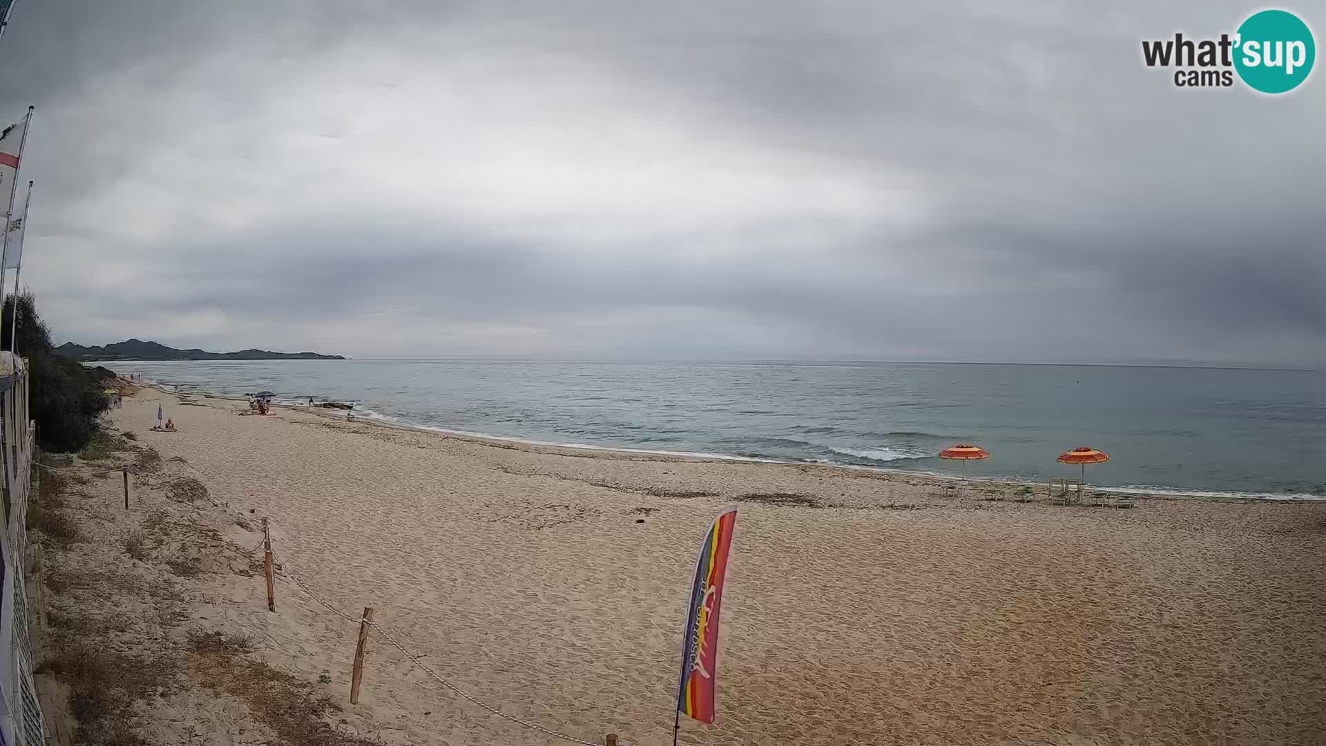Webcam Piscina Rei – Vista live da Costa Rei, Muravera