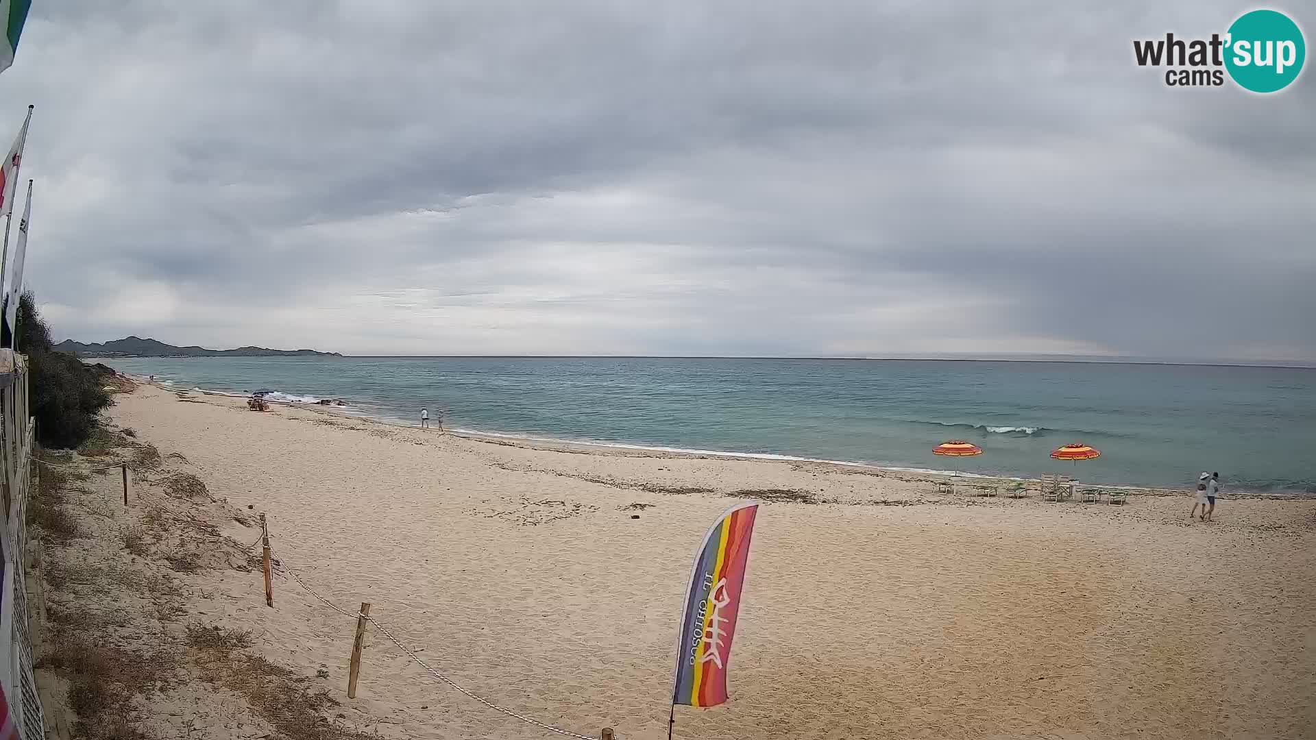 Webcam Piscina Rei – Vista live da Costa Rei, Muravera