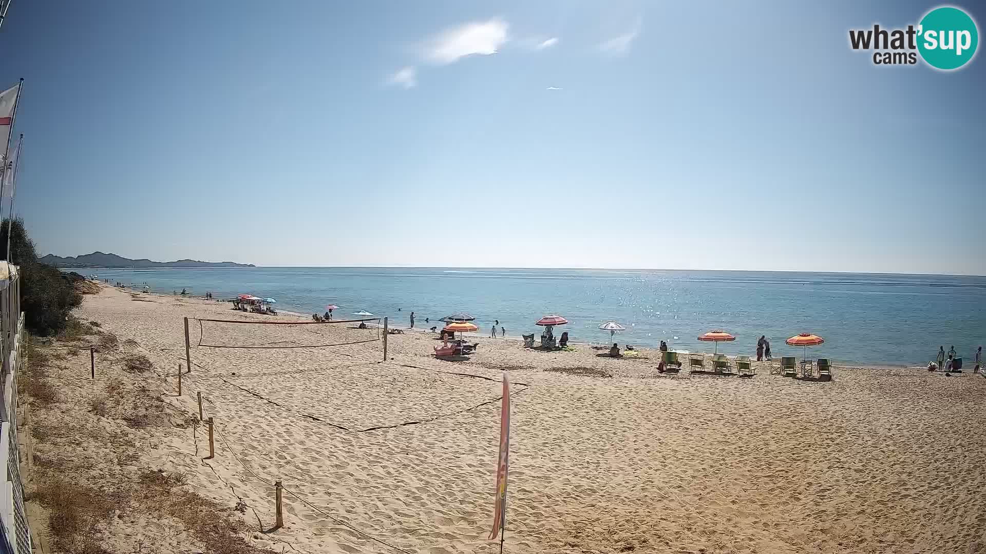 Webcam Piscina Rei – Vue en direct depuis Costa Rei, Muravera