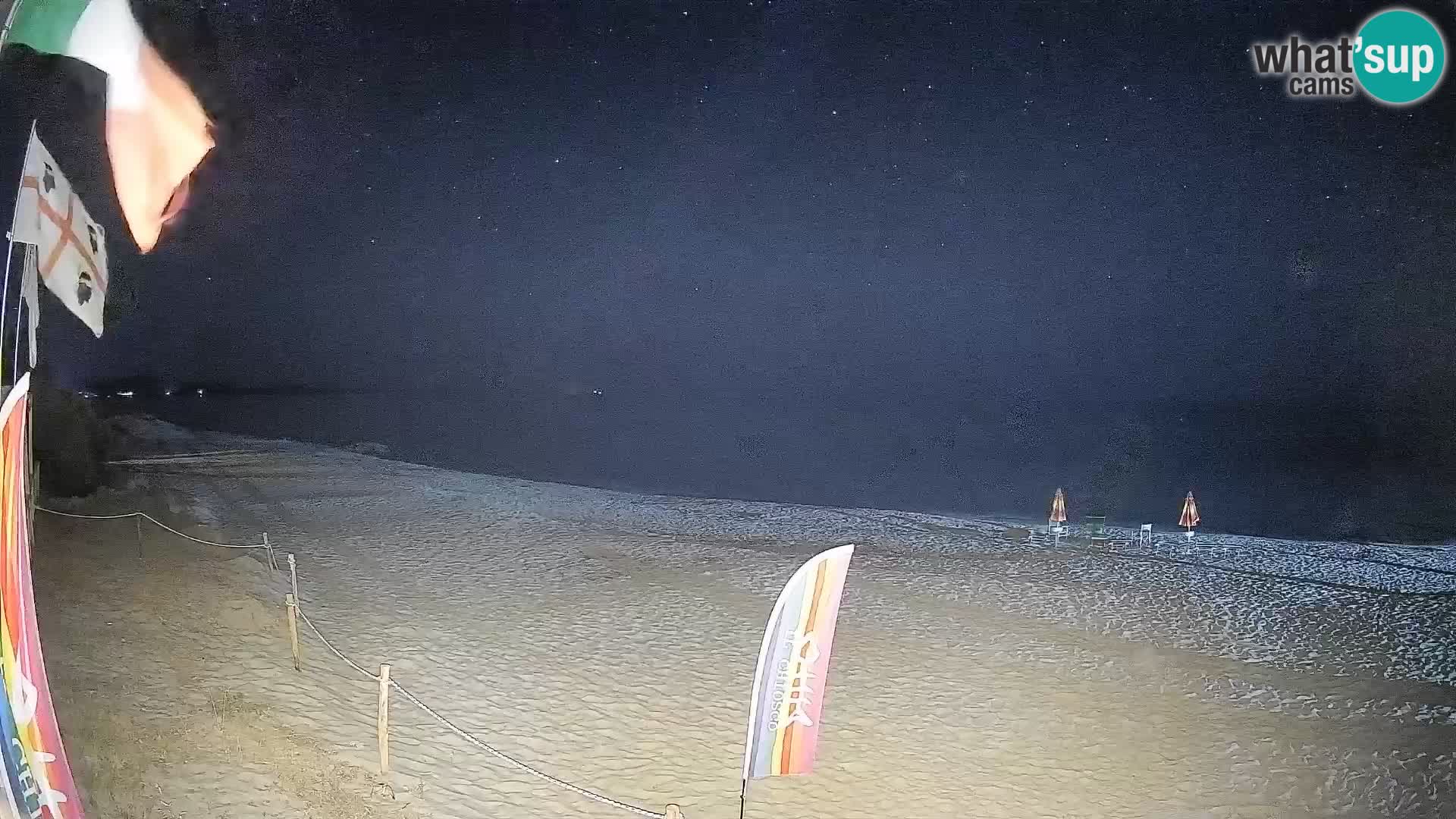 Webcam Piscina Rei – Vue en direct depuis Costa Rei, Muravera