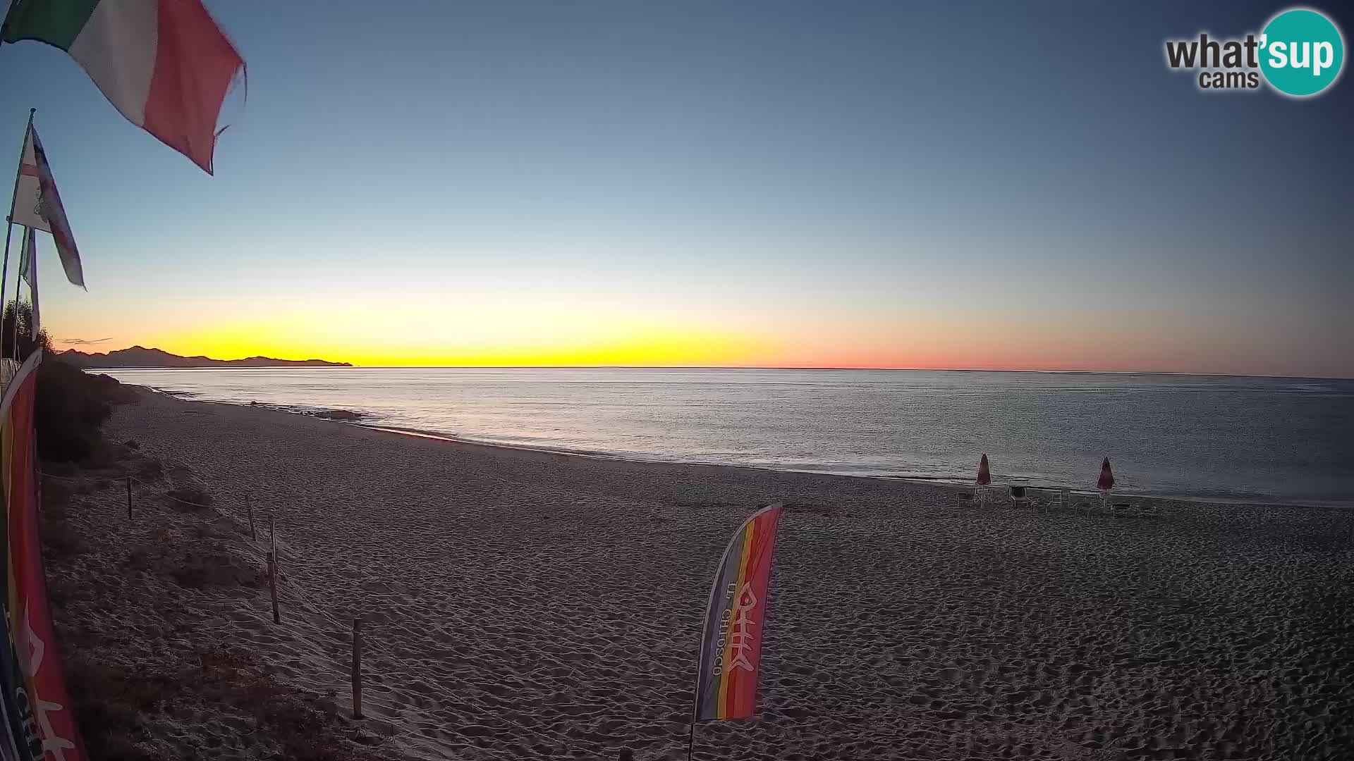 Webcam Piscina Rei – Vista en directo desde Costa Rei, Muravera