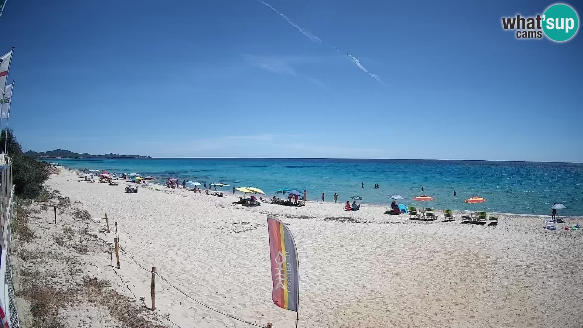 Webcam Piscina Rei – Vista en directo desde Costa Rei, Muravera