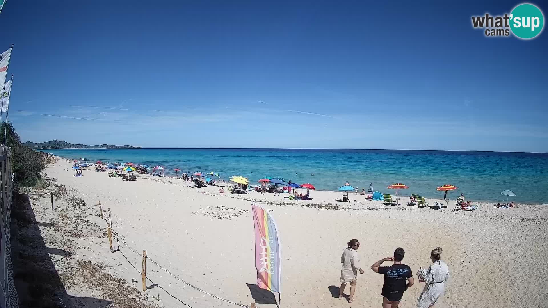 Webcam Piscina Rei – Vue en direct depuis Costa Rei, Muravera