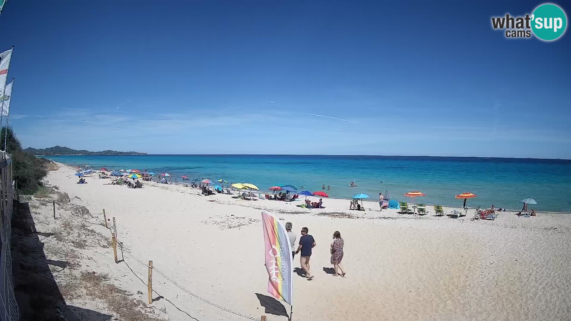 Webcam Piscina Rei – Vue en direct depuis Costa Rei, Muravera