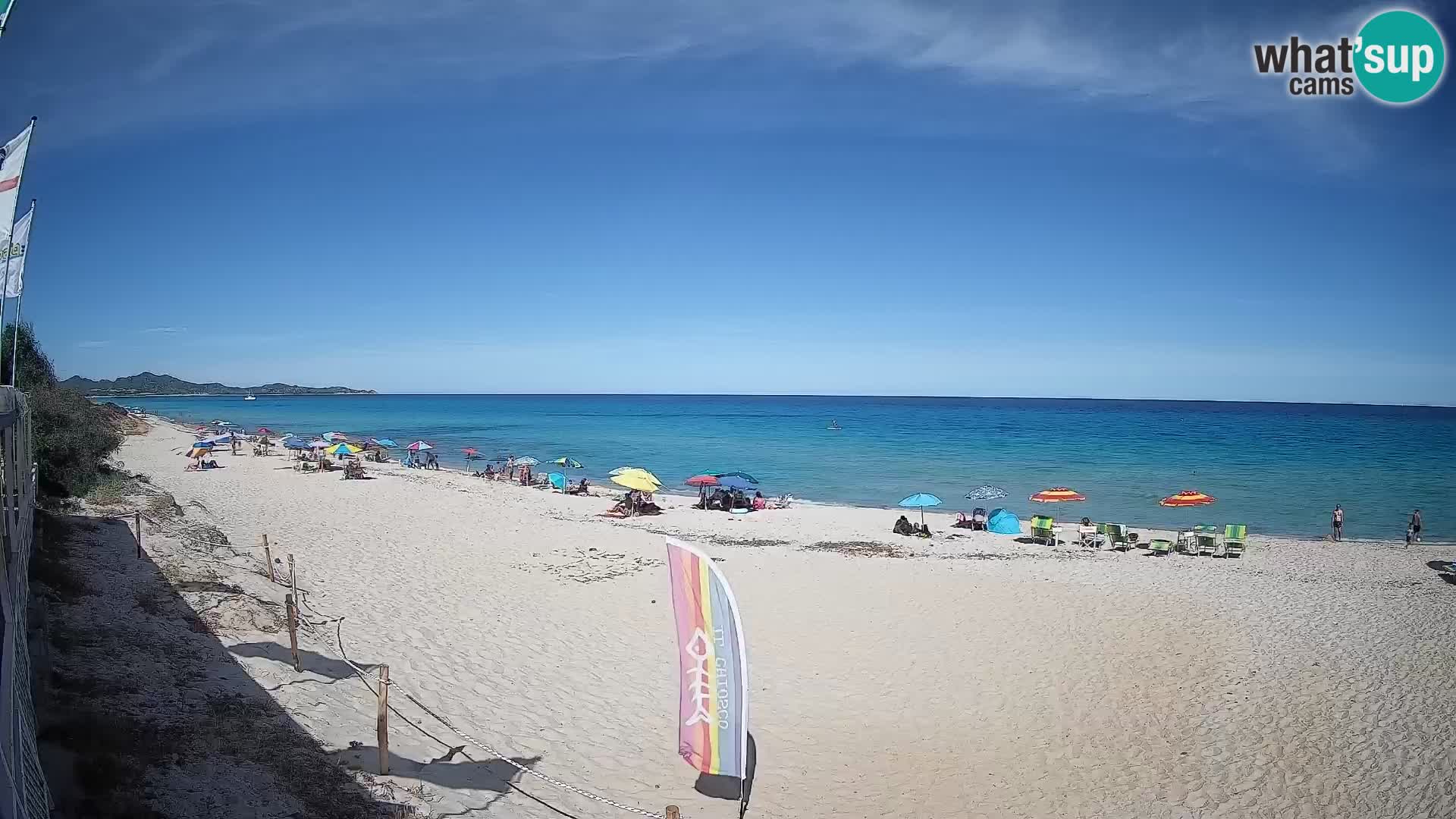 Webcam Piscina Rei – Vue en direct depuis Costa Rei, Muravera