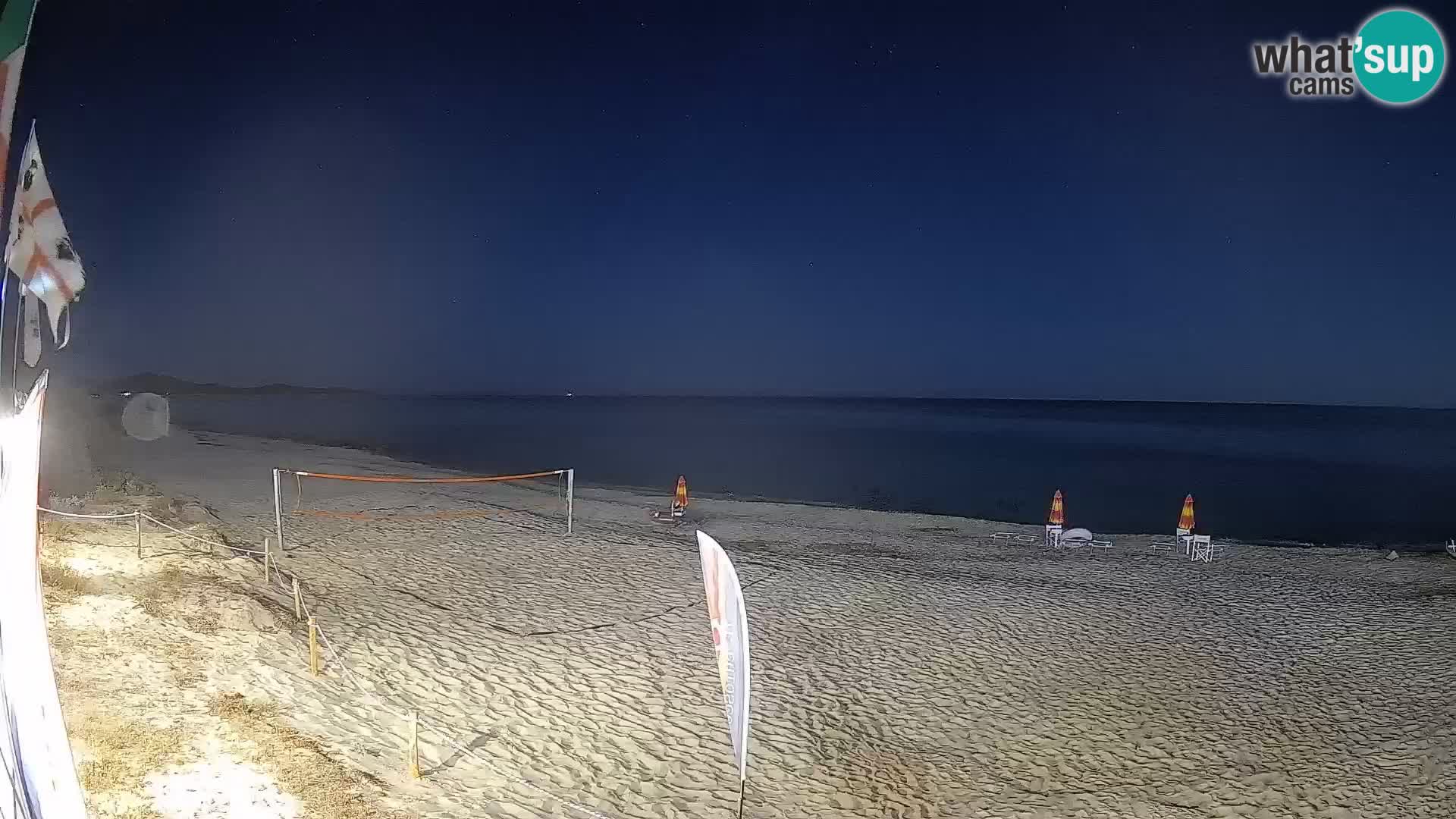 Webcam Piscina Rei – Vista live da Costa Rei, Muravera