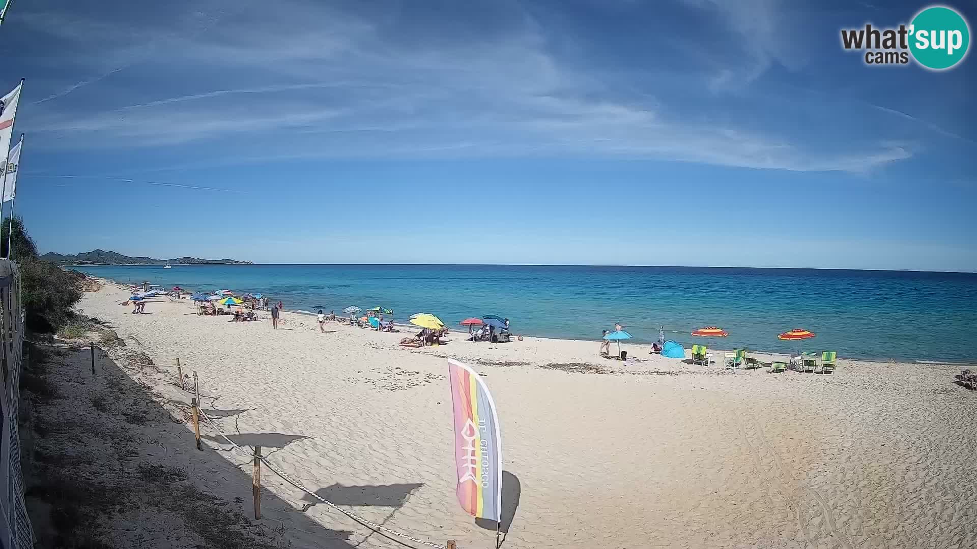 Webcam Piscina Rei – Vue en direct depuis Costa Rei, Muravera