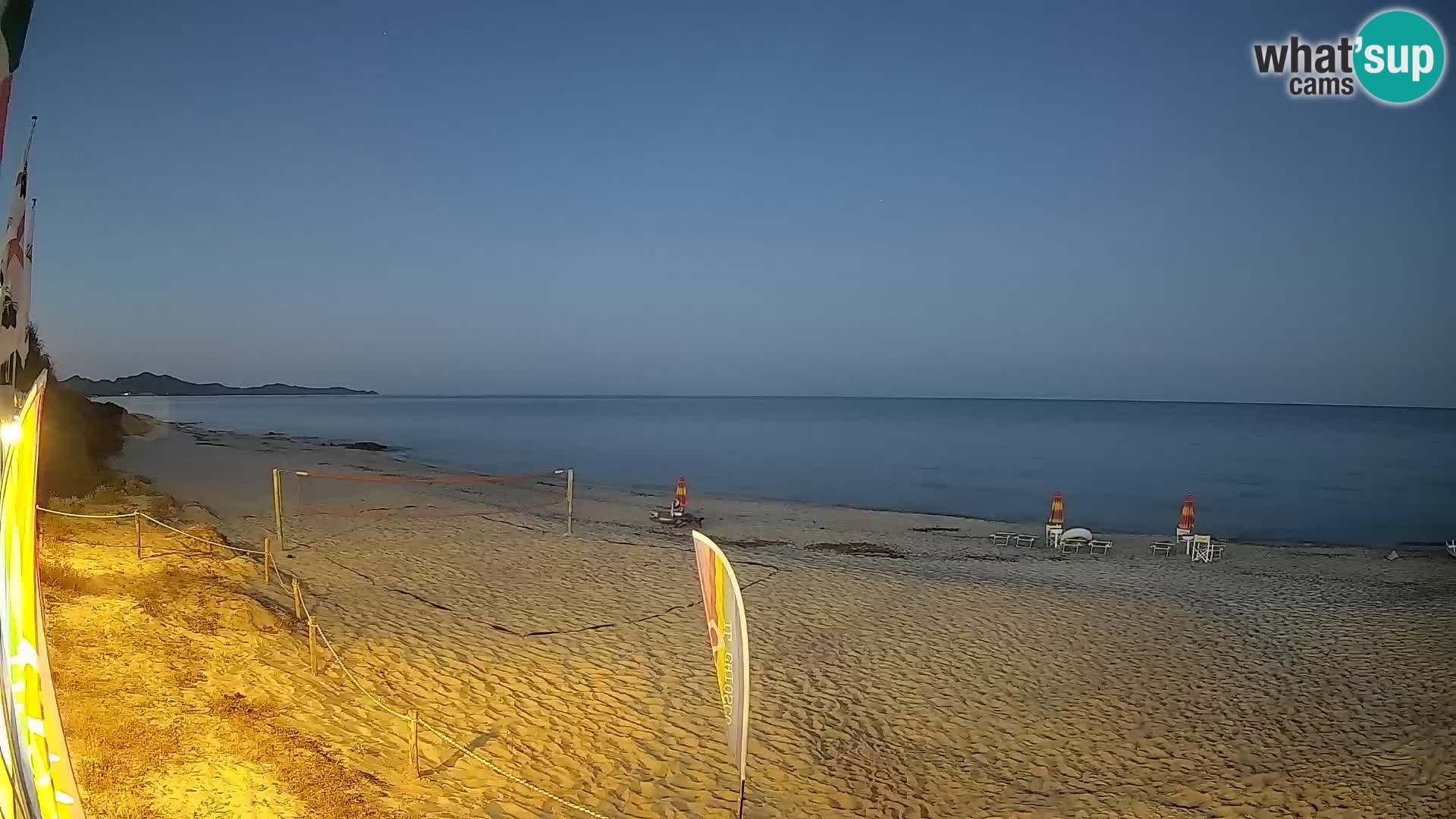 Webcam Piscina Rei – Vue en direct depuis Costa Rei, Muravera
