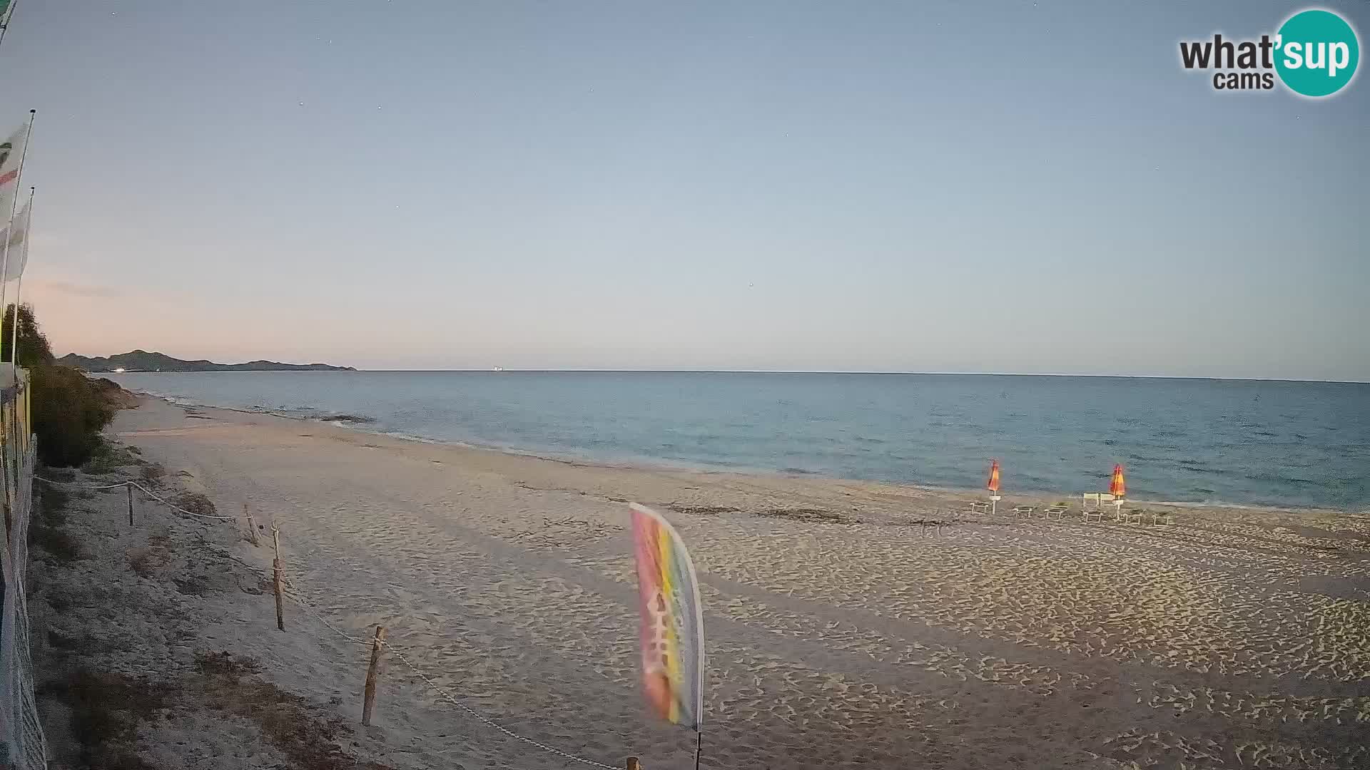 Webcam Piscina Rei – Liveblick auf Costa Rei in Muravera
