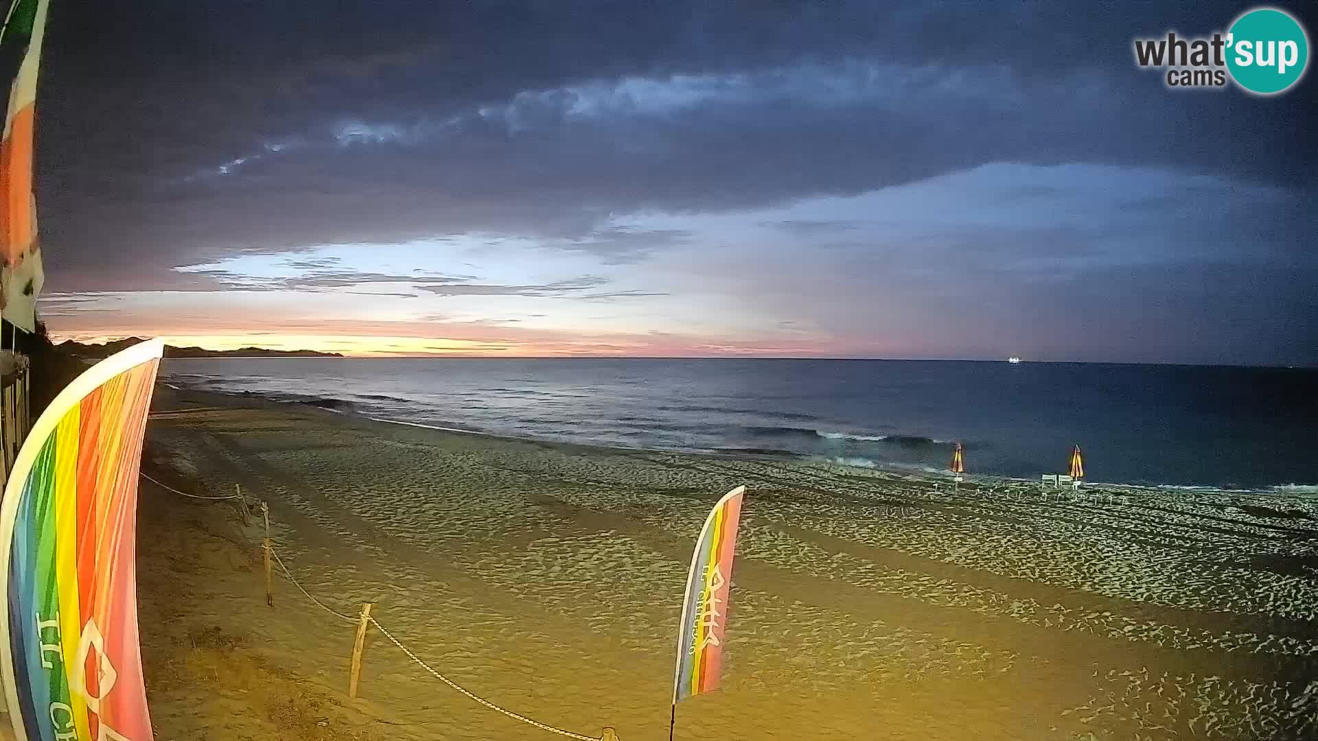Webcam Piscina Rei – Vista live da Costa Rei, Muravera