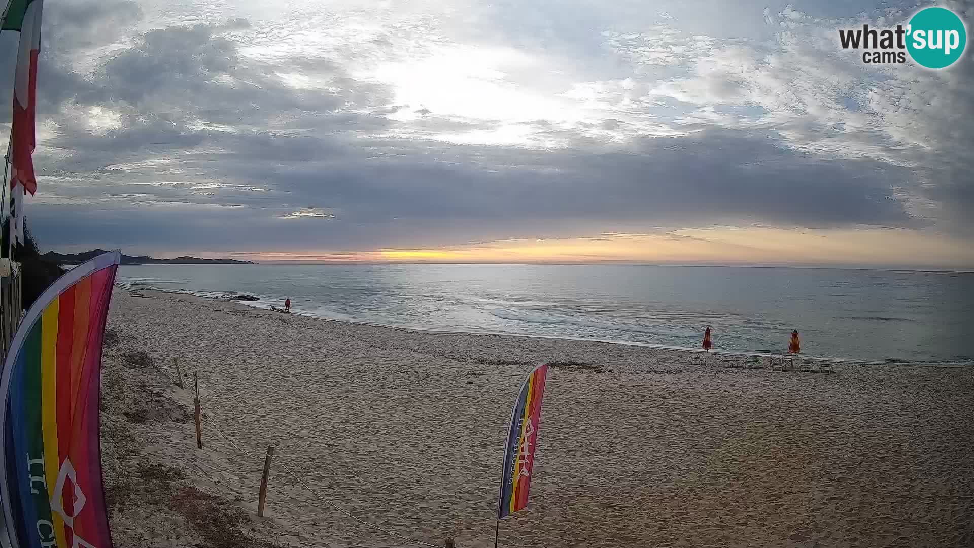 Webcam Piscina Rei – Vista live da Costa Rei, Muravera