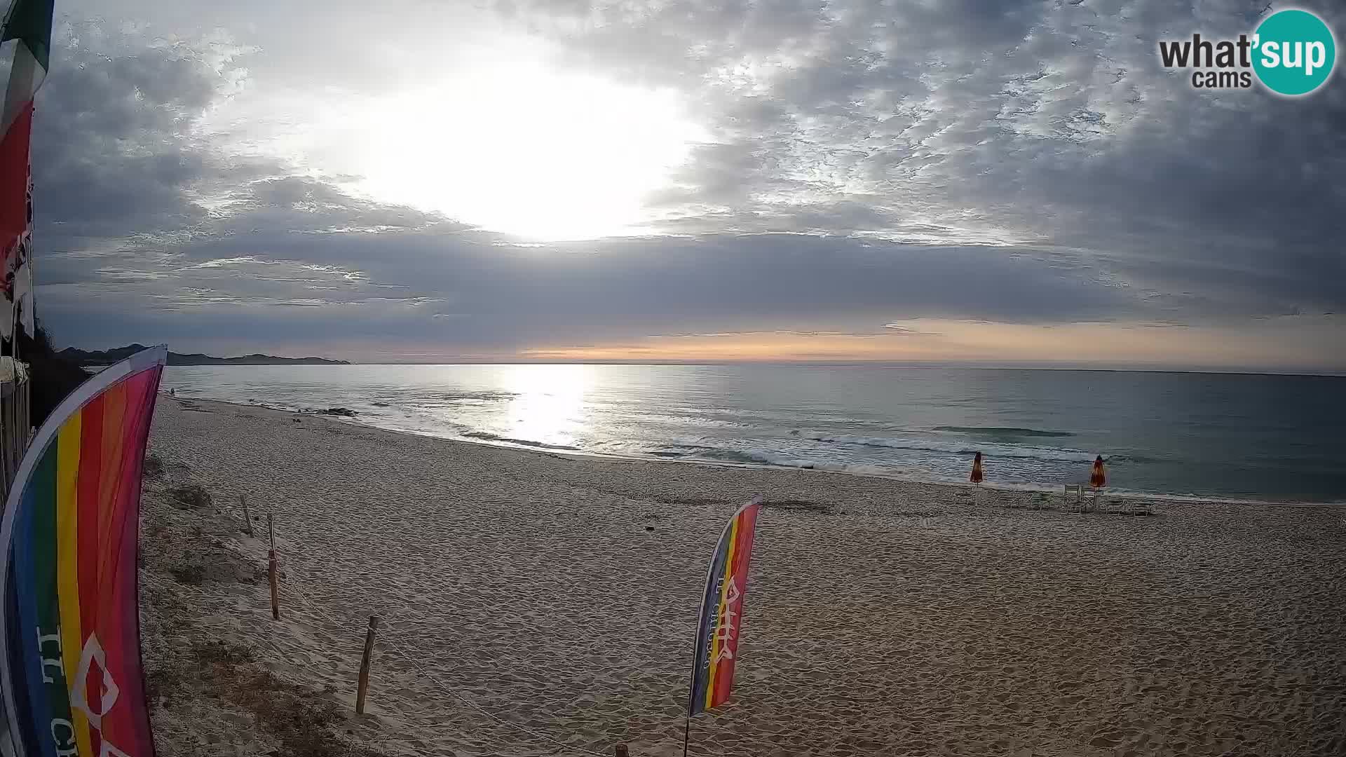 Webcam Piscina Rei – Vista live da Costa Rei, Muravera