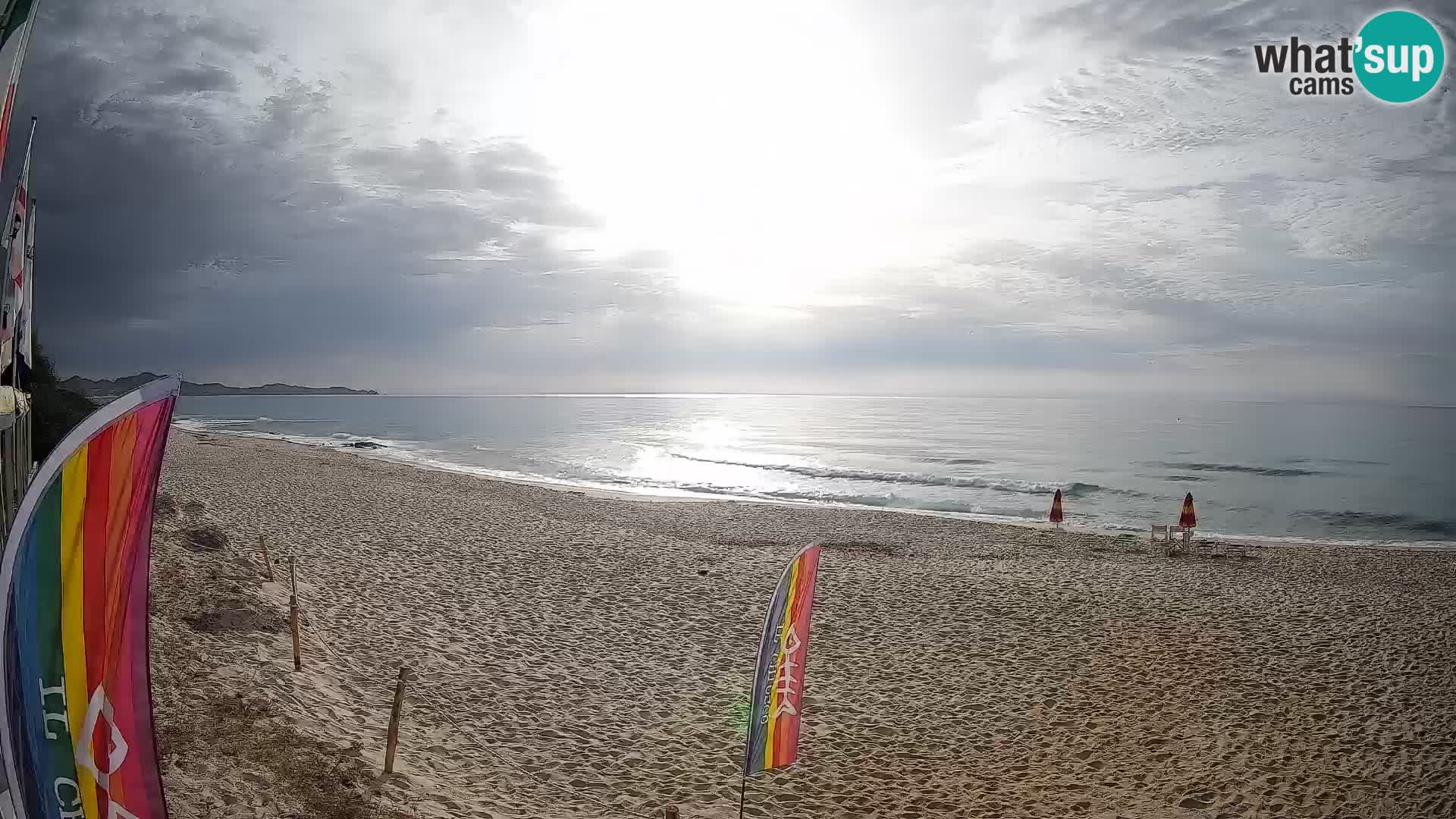 Webcam Piscina Rei – Vista live da Costa Rei, Muravera
