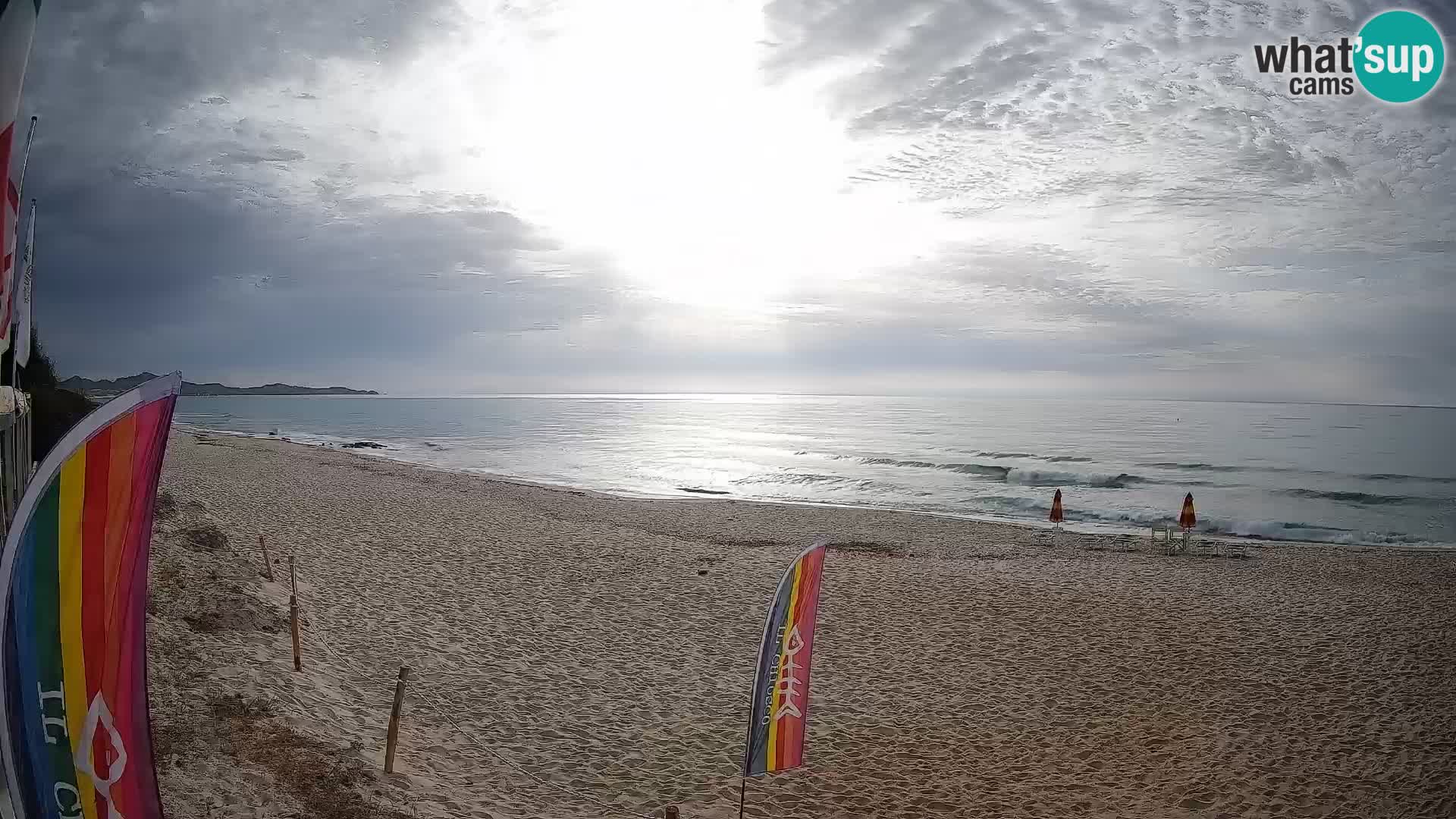 Webcam Piscina Rei – Vista live da Costa Rei, Muravera
