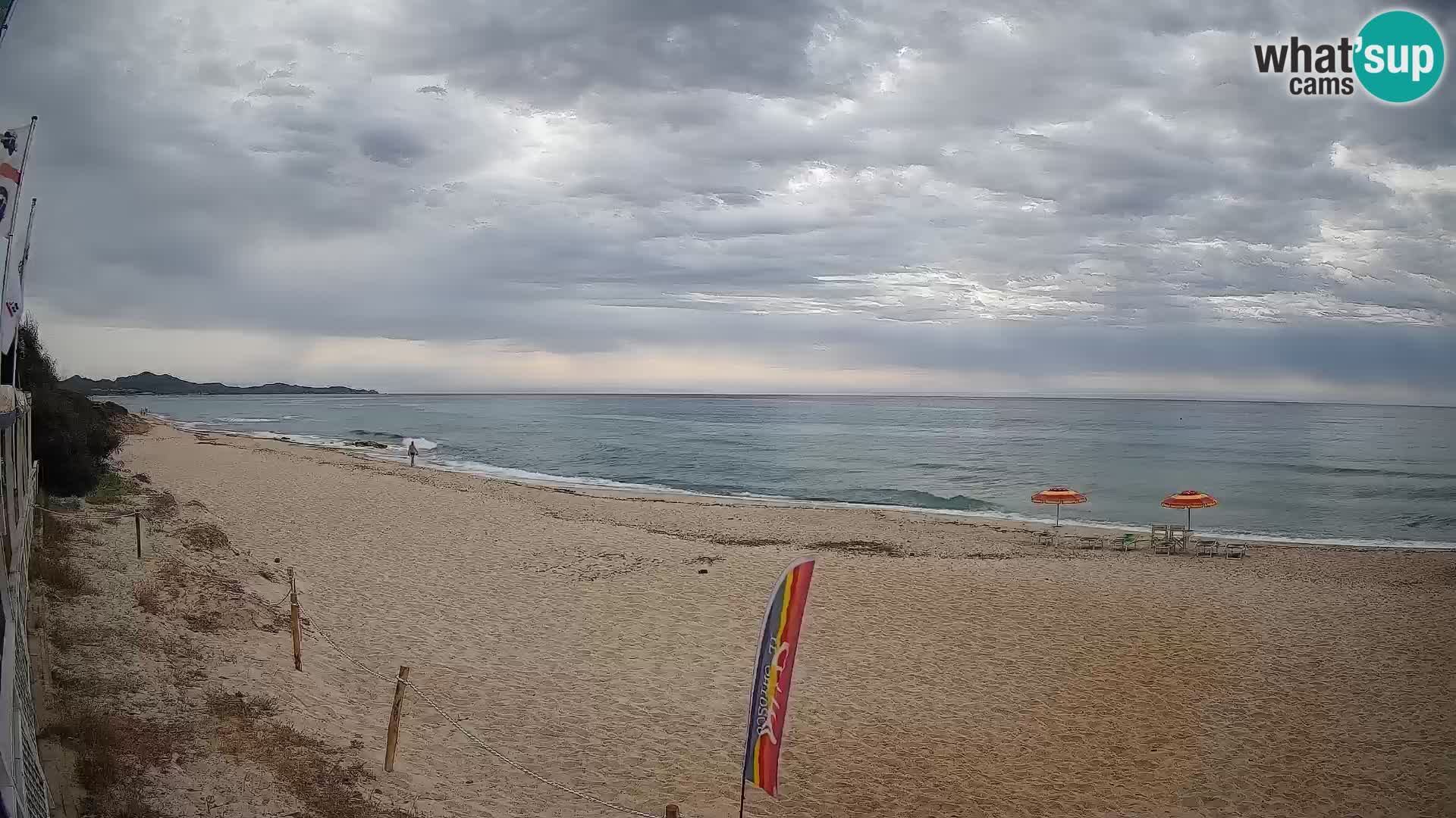Webcam Piscina Rei – Vista live da Costa Rei, Muravera