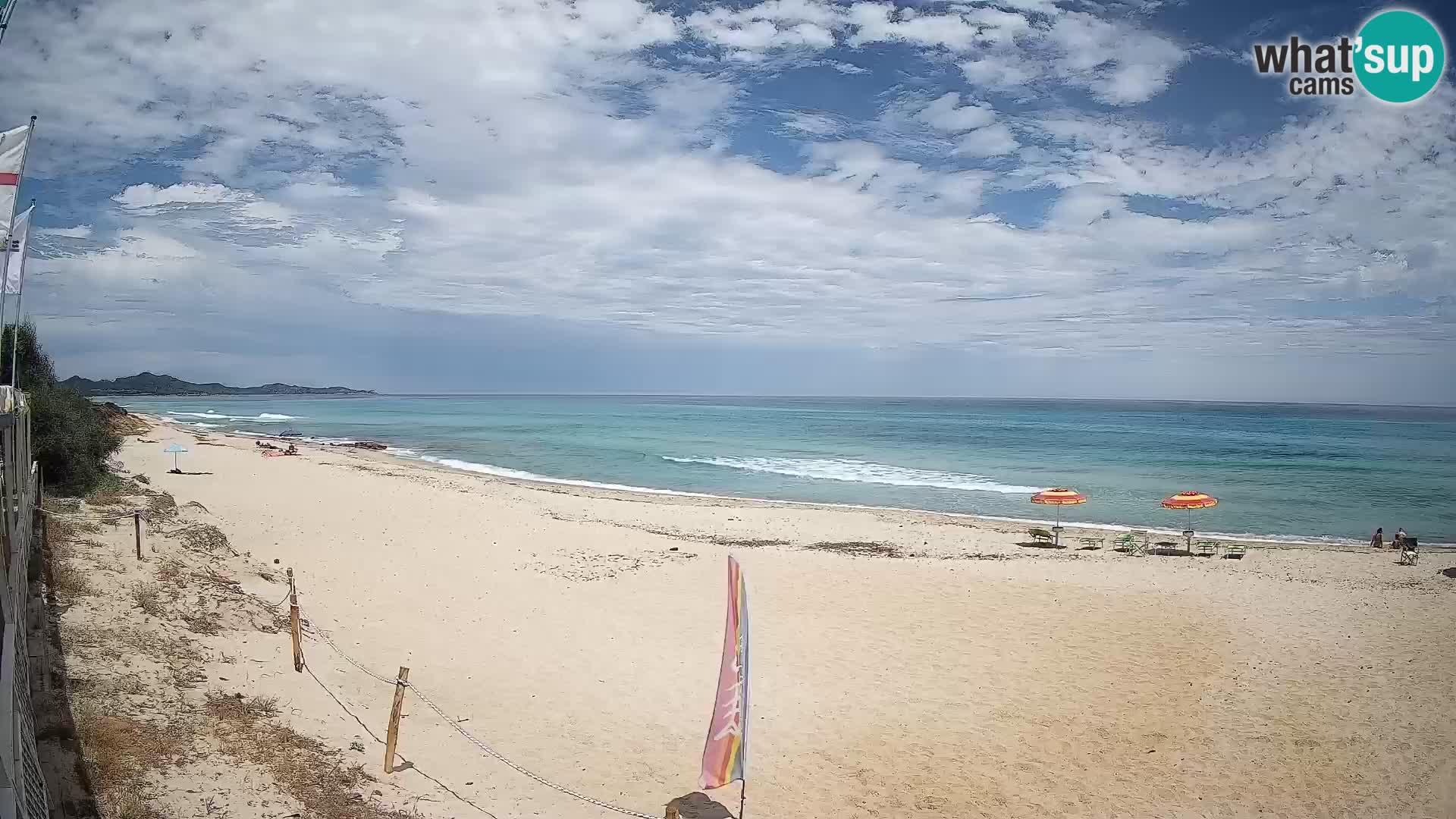 Webcam Piscina Rei – Vista en directo desde Costa Rei, Muravera