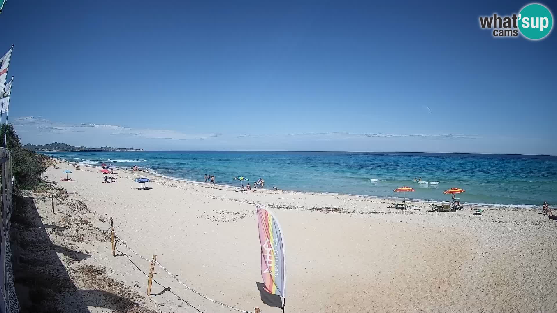 Webcam Piscina Rei – Liveblick auf Costa Rei in Muravera