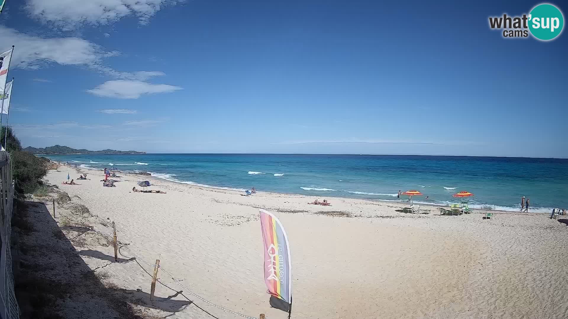 Webcam Piscina Rei – Liveblick auf Costa Rei in Muravera