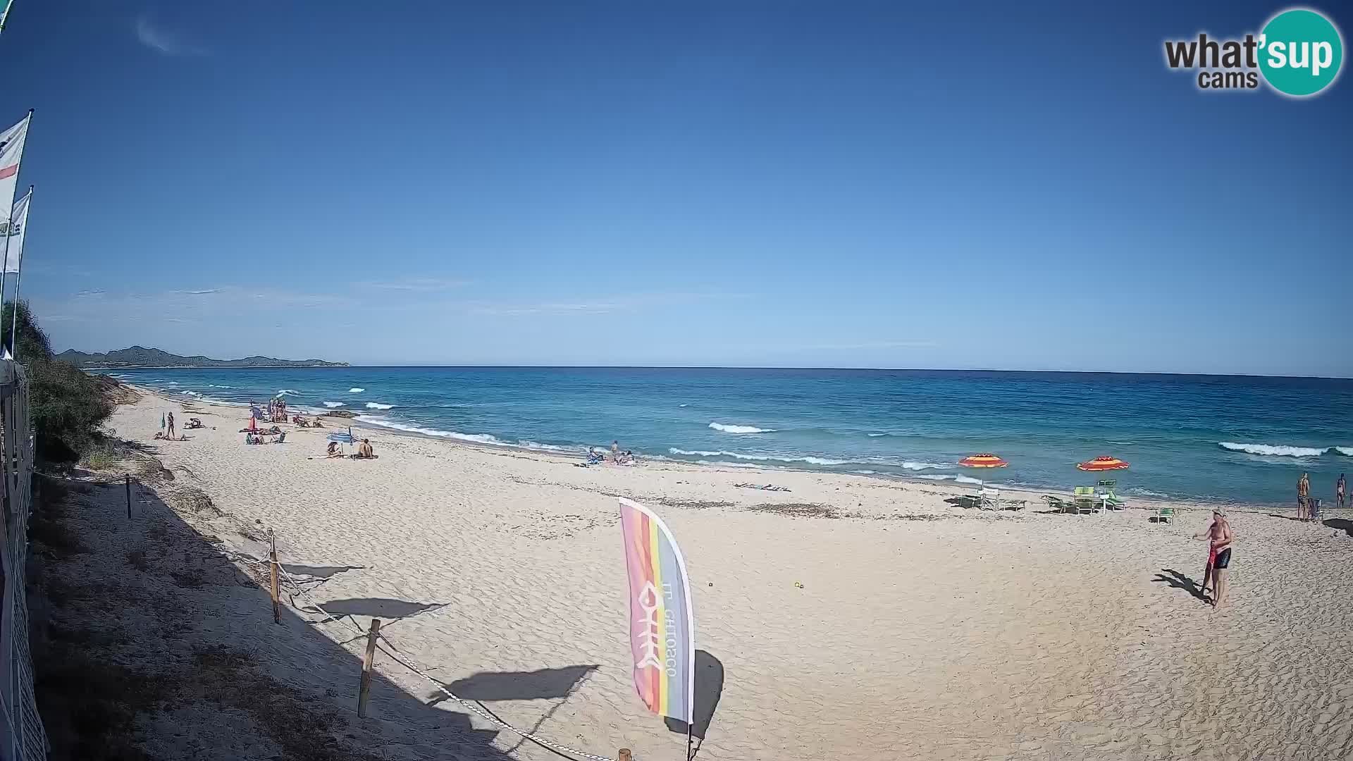 Webcam Piscina Rei – Live View from Costa Rei, Muravera