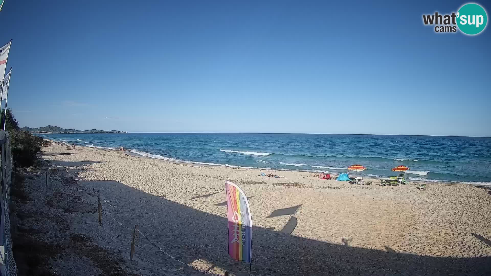 Webcam Piscina Rei – Live View from Costa Rei, Muravera