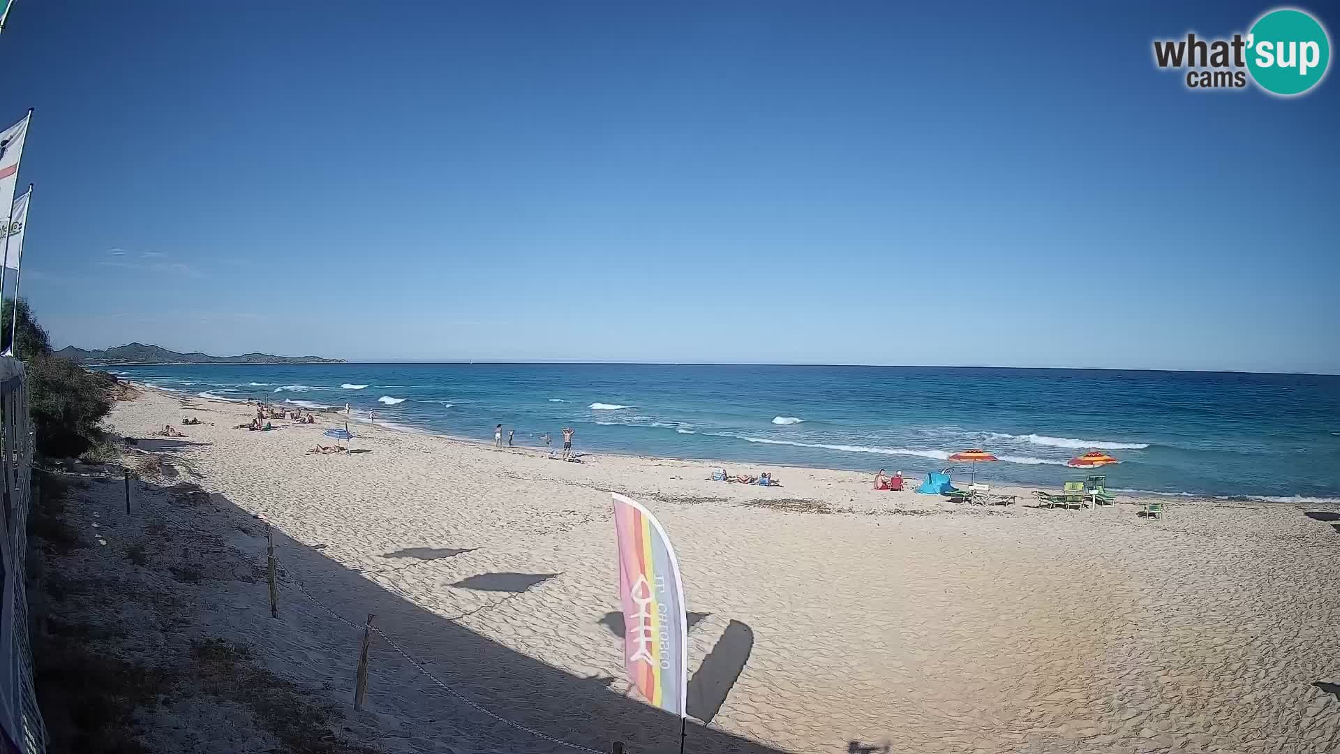 Webcam Piscina Rei – Liveblick auf Costa Rei in Muravera