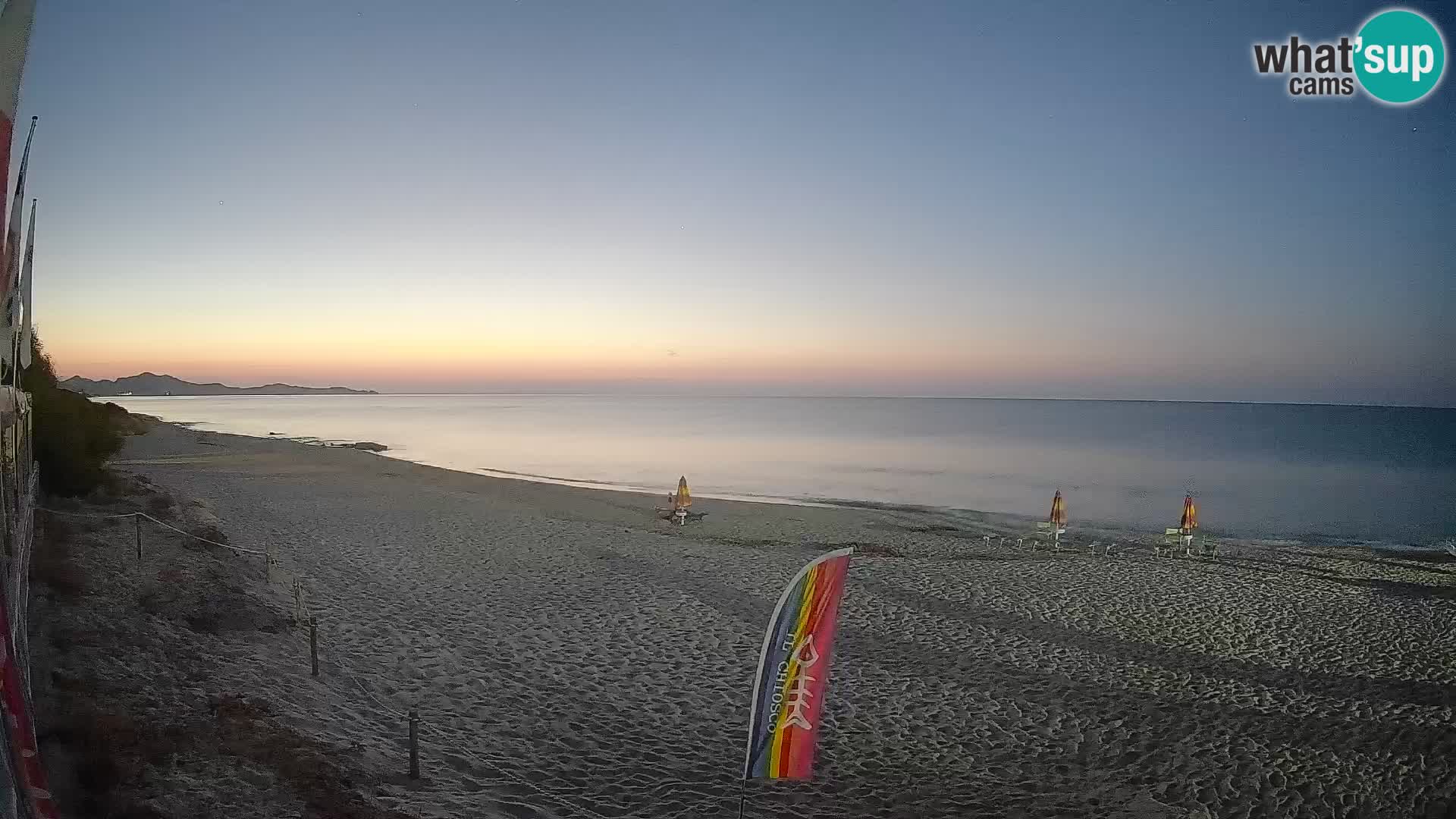 Web kamera Piscina Rei – Pogled uživo iz Costa Rei, Muravera