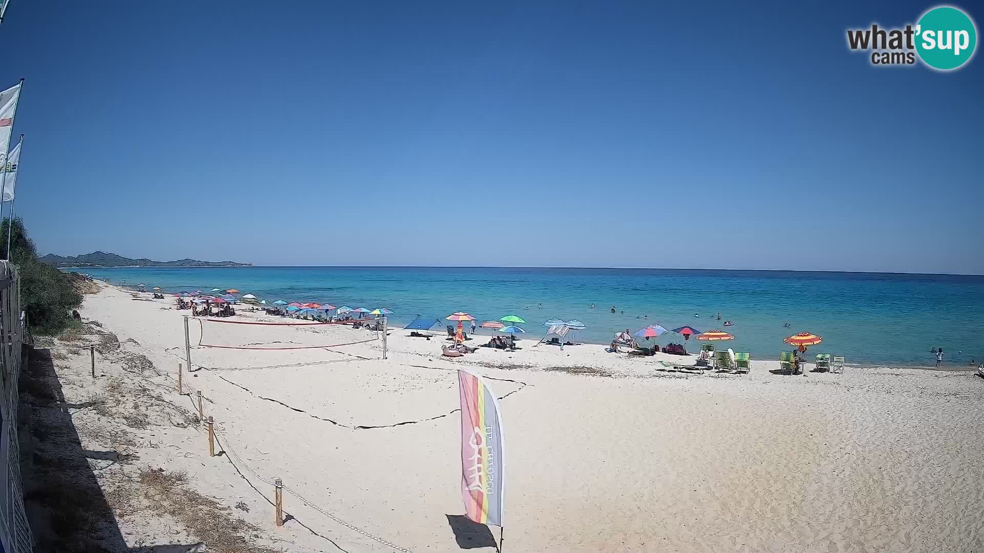 Webcam Piscina Rei – Live View from Costa Rei, Muravera