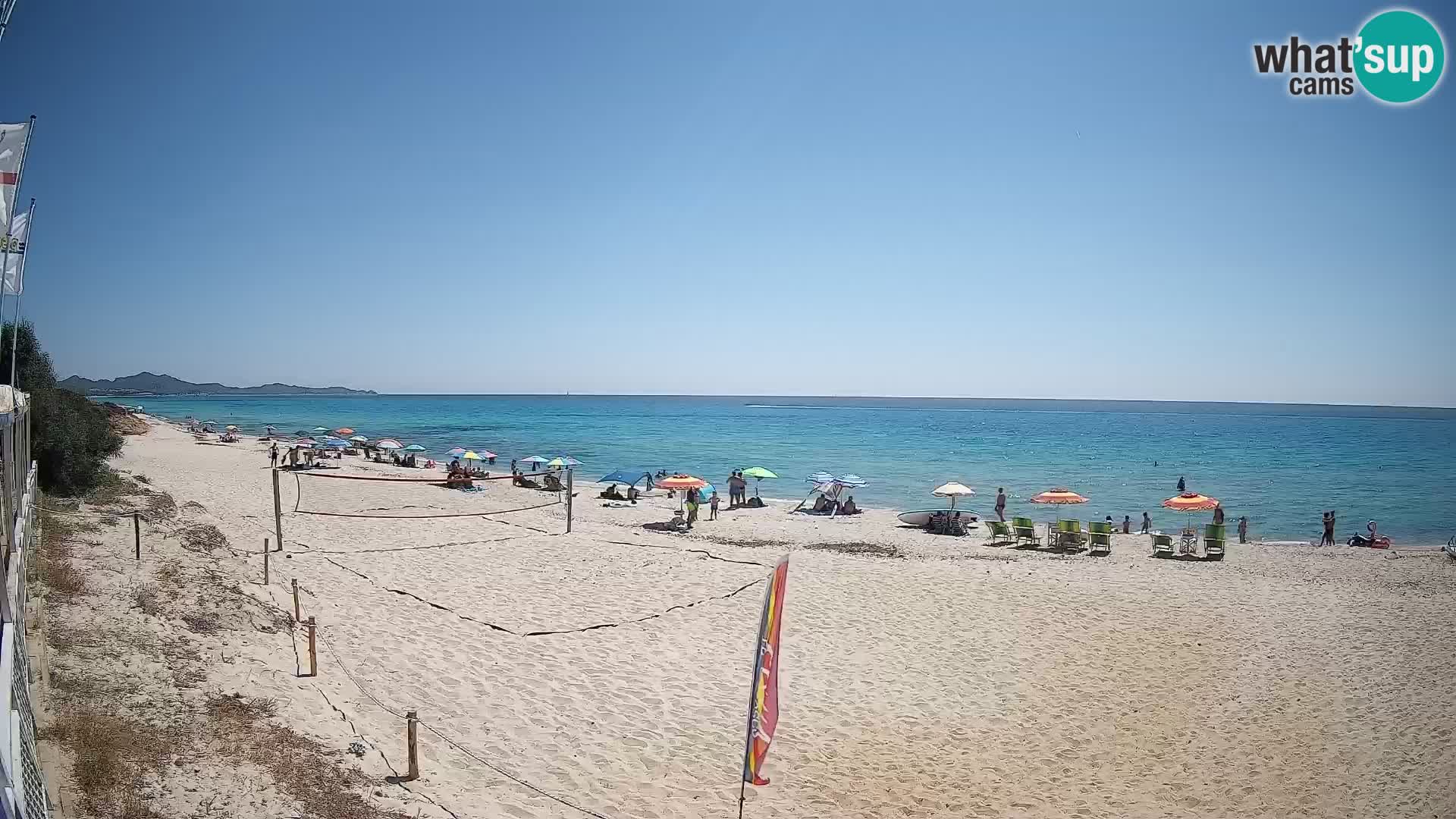 Webcam Piscina Rei – Vue en direct depuis Costa Rei, Muravera