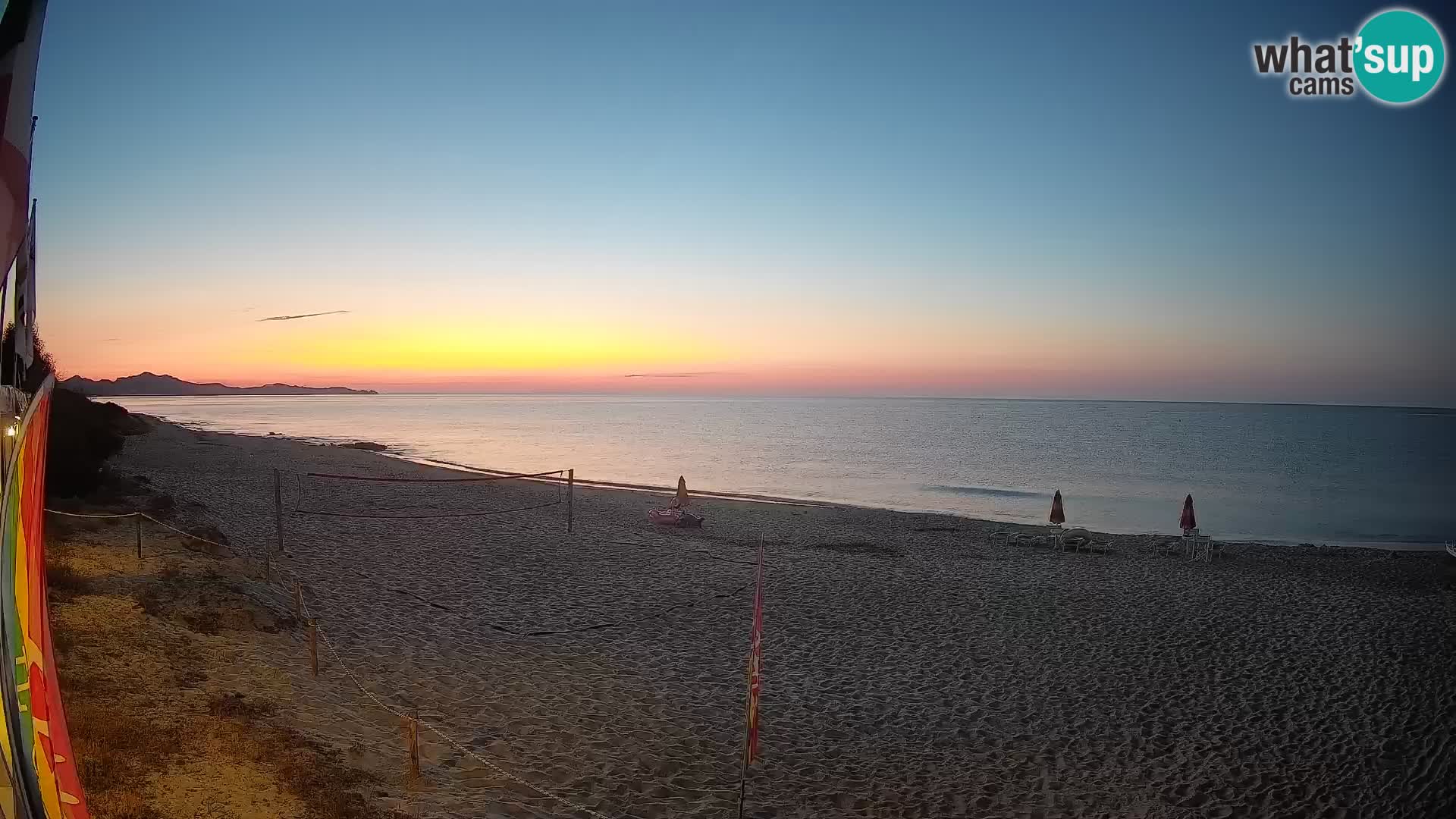 Webcam Piscina Rei – Vista live da Costa Rei, Muravera