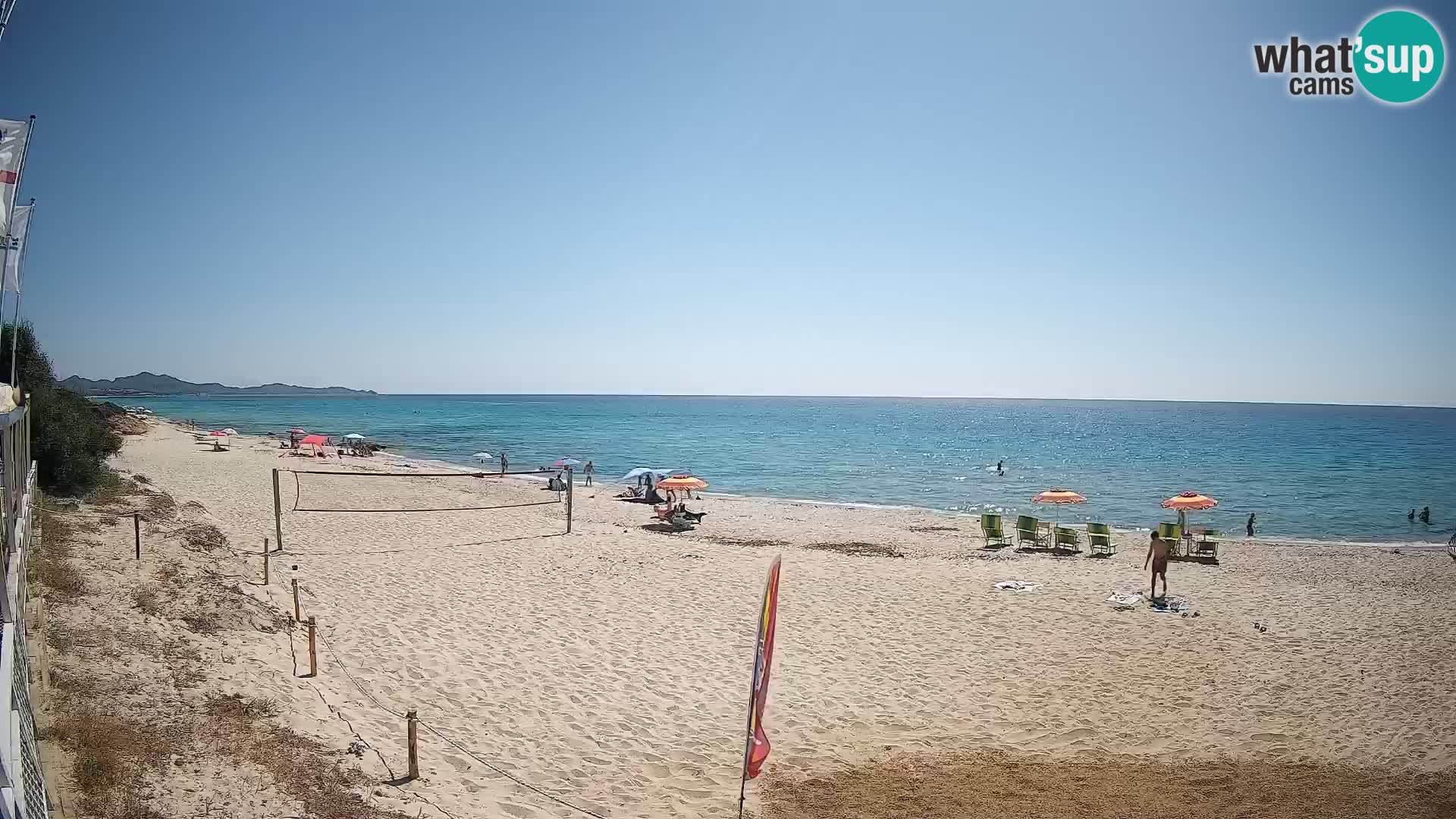 Webcam Piscina Rei – Liveblick auf Costa Rei in Muravera