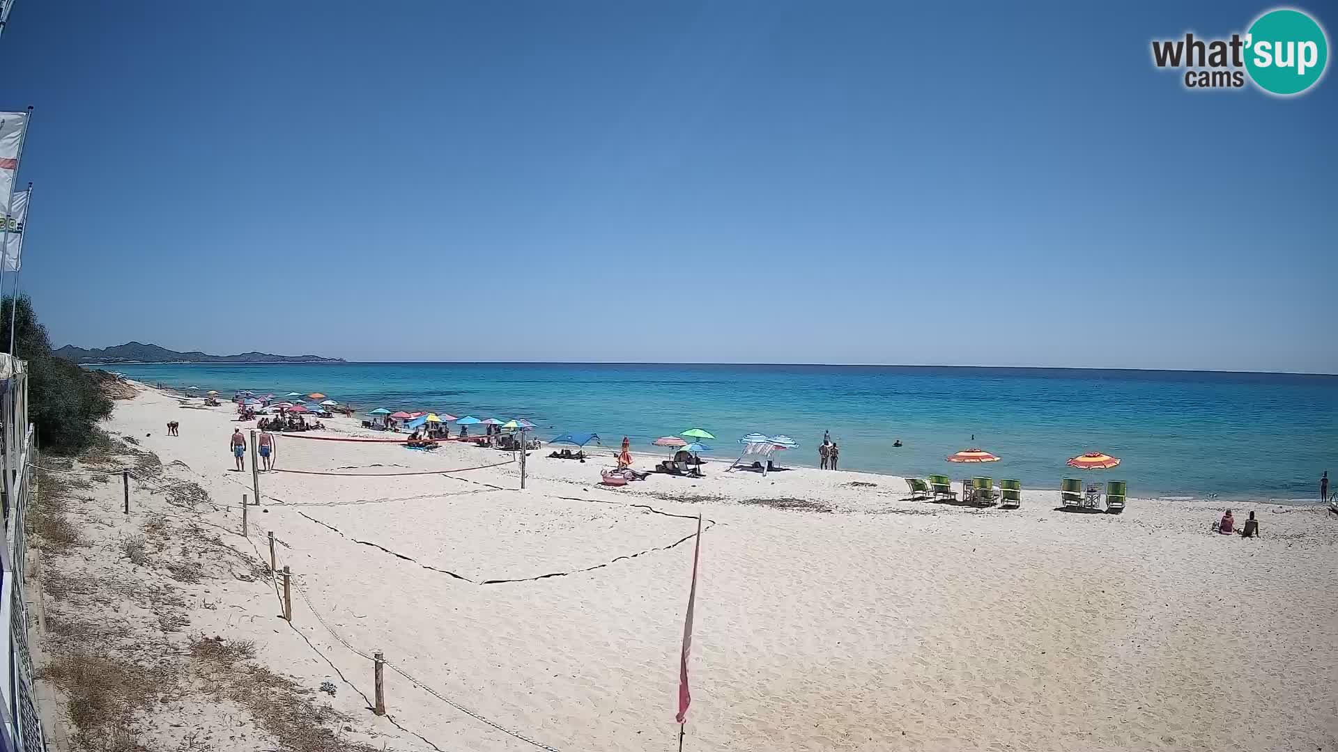 Webcam Piscina Rei – Liveblick auf Costa Rei in Muravera