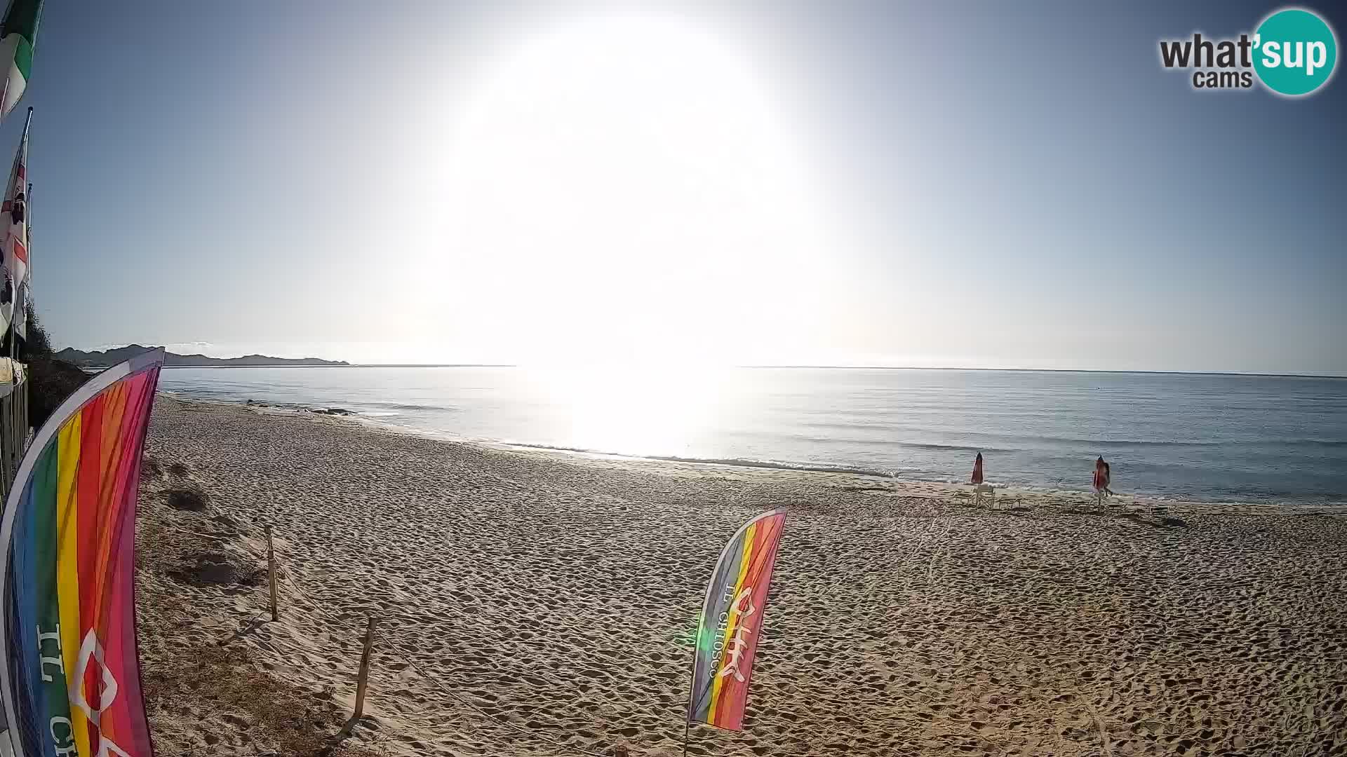 Webcam Piscina Rei – Vista en directo desde Costa Rei, Muravera