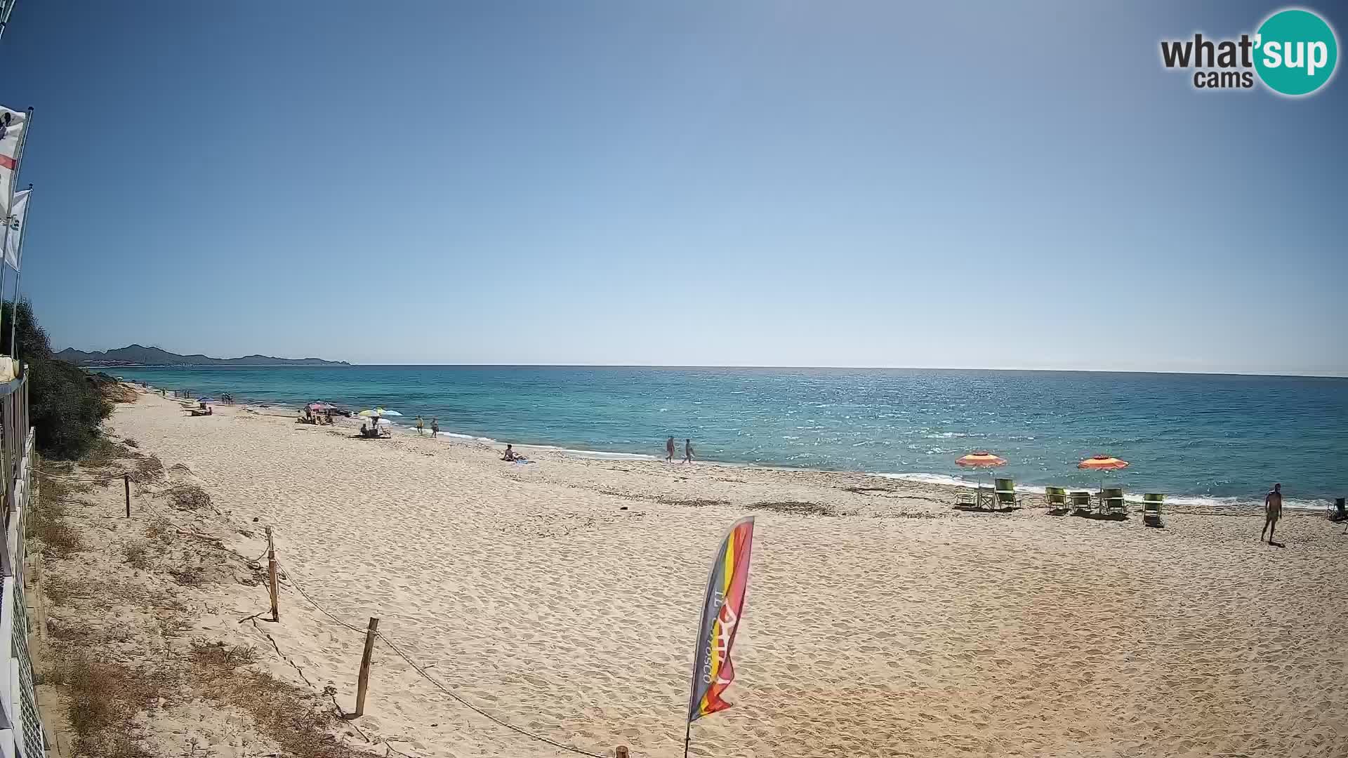 Webcam Piscina Rei – Liveblick auf Costa Rei in Muravera