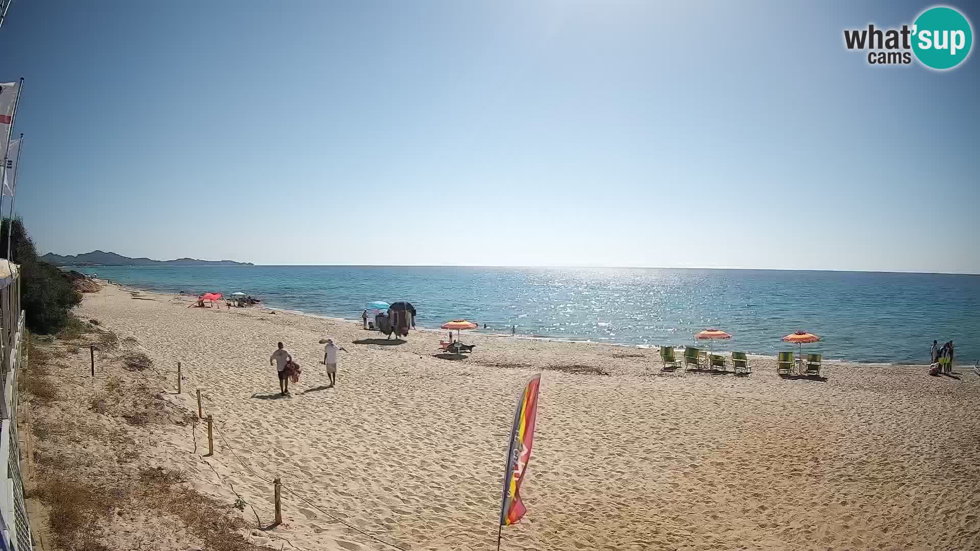 Spletna kamera Piscina Rei – Pogled v živo iz Costa Rei, Muravera